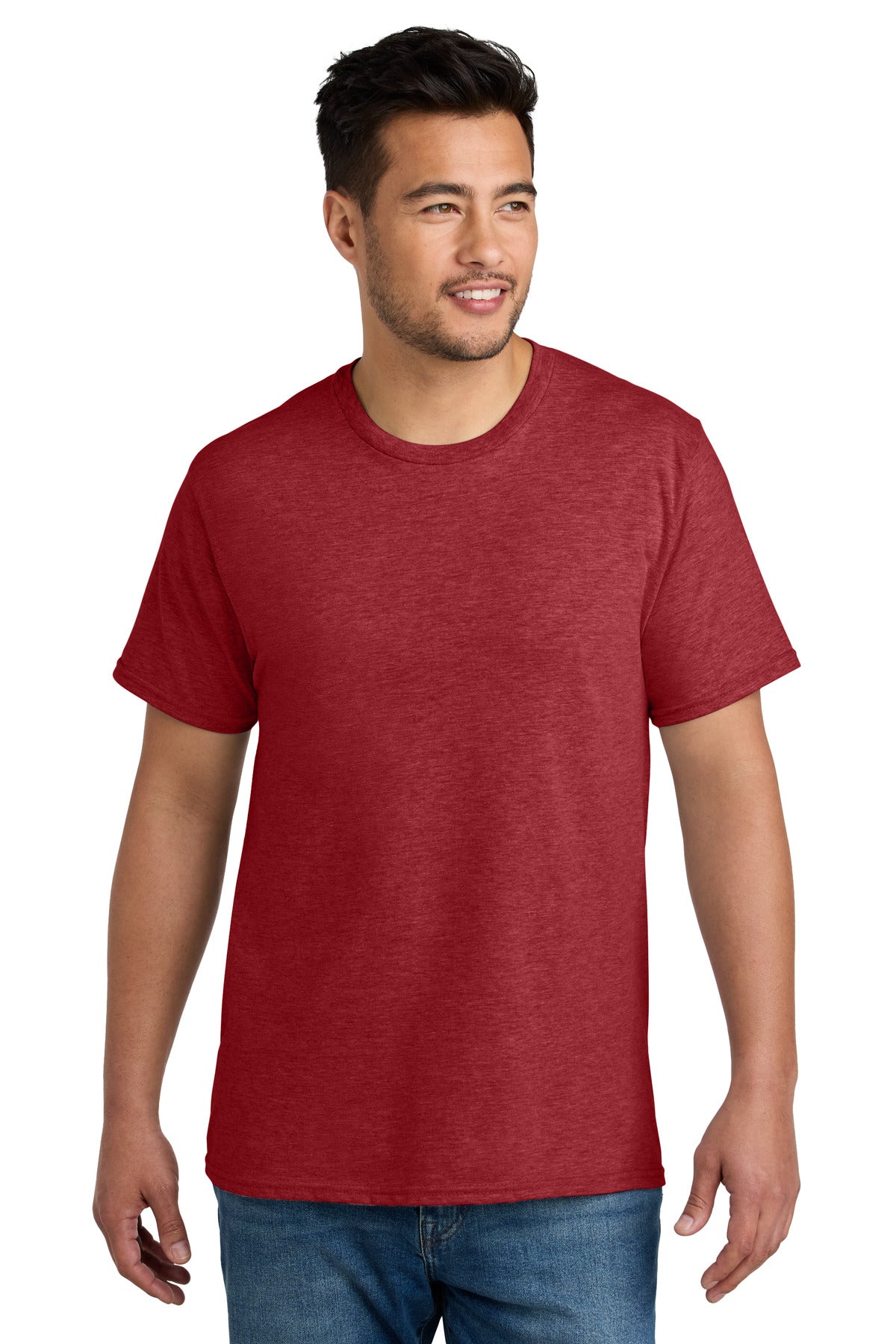 Custom Embroidery or DTF Print - Port & Co ®  CVC Tee PC340