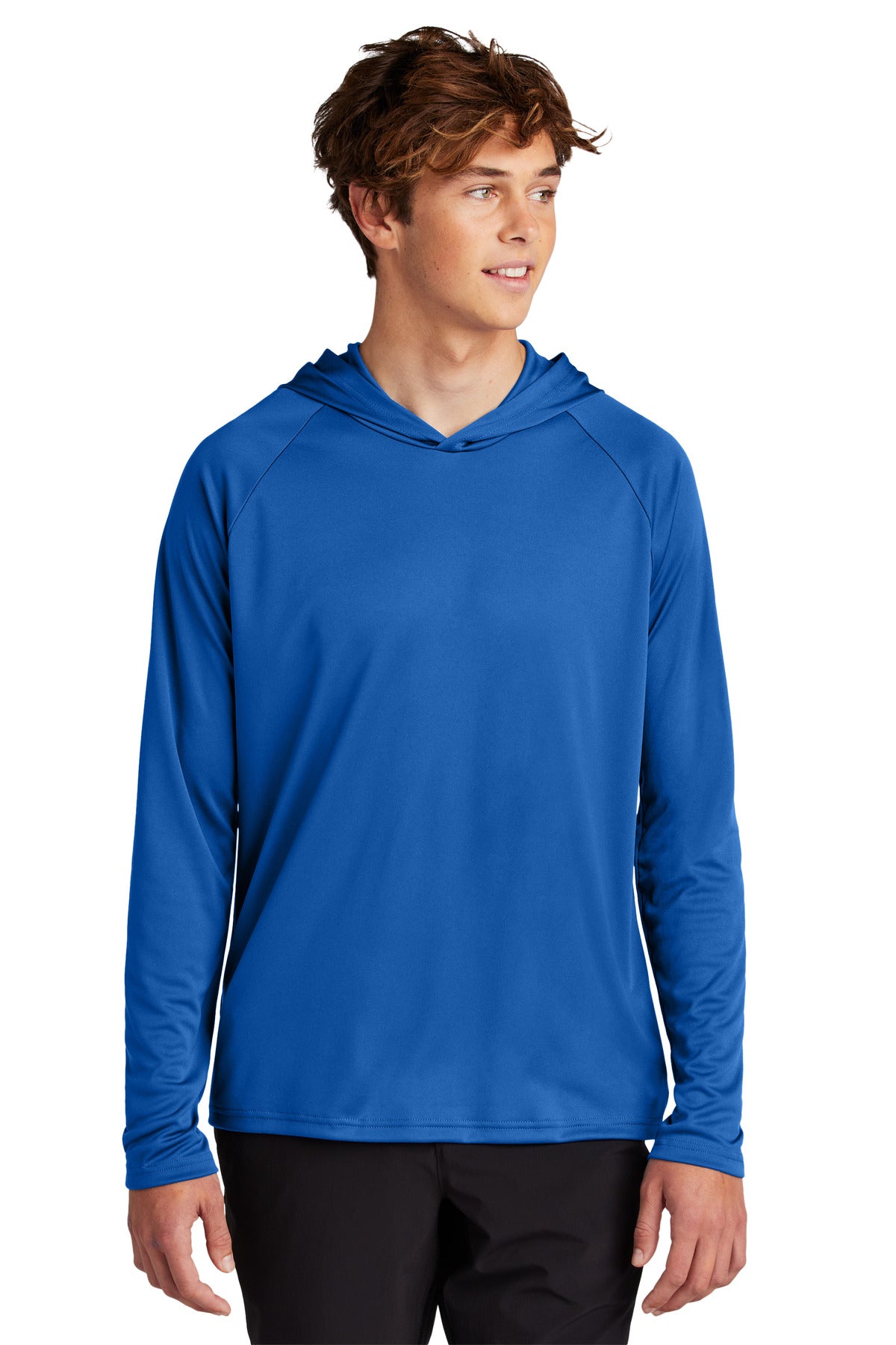 Custom Embroidery or DTF Print - Port & Co ®  Performance Pullover Hooded Tee PC380H