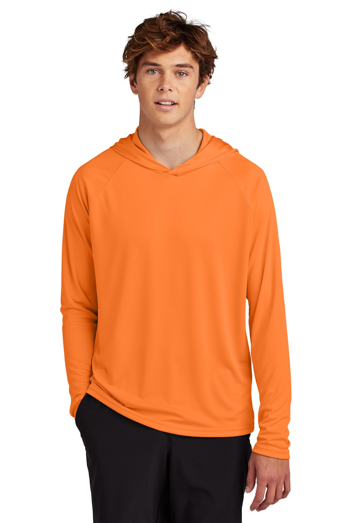 Custom Embroidery or DTF Print - Port & Co ®  Performance Pullover Hooded Tee PC380H