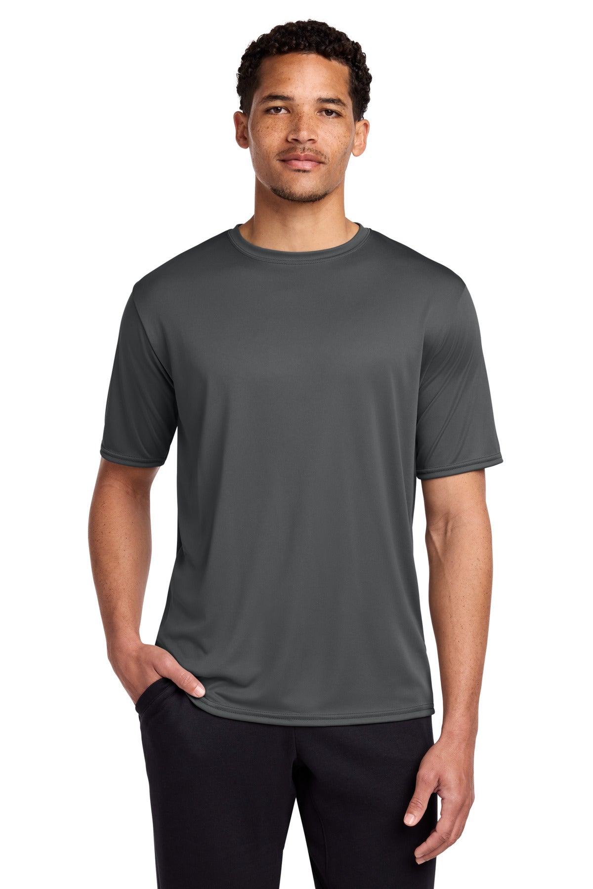 Custom Embroidery or DTF Print - Port & Co ®  Performance Tee. PC380