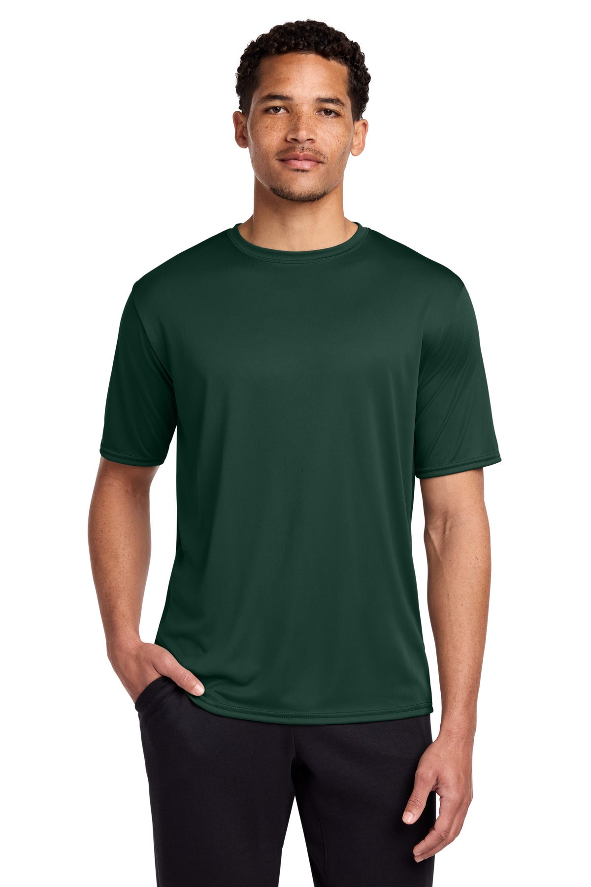 Custom Embroidery or DTF Print - Port & Co ®  Performance Tee. PC380