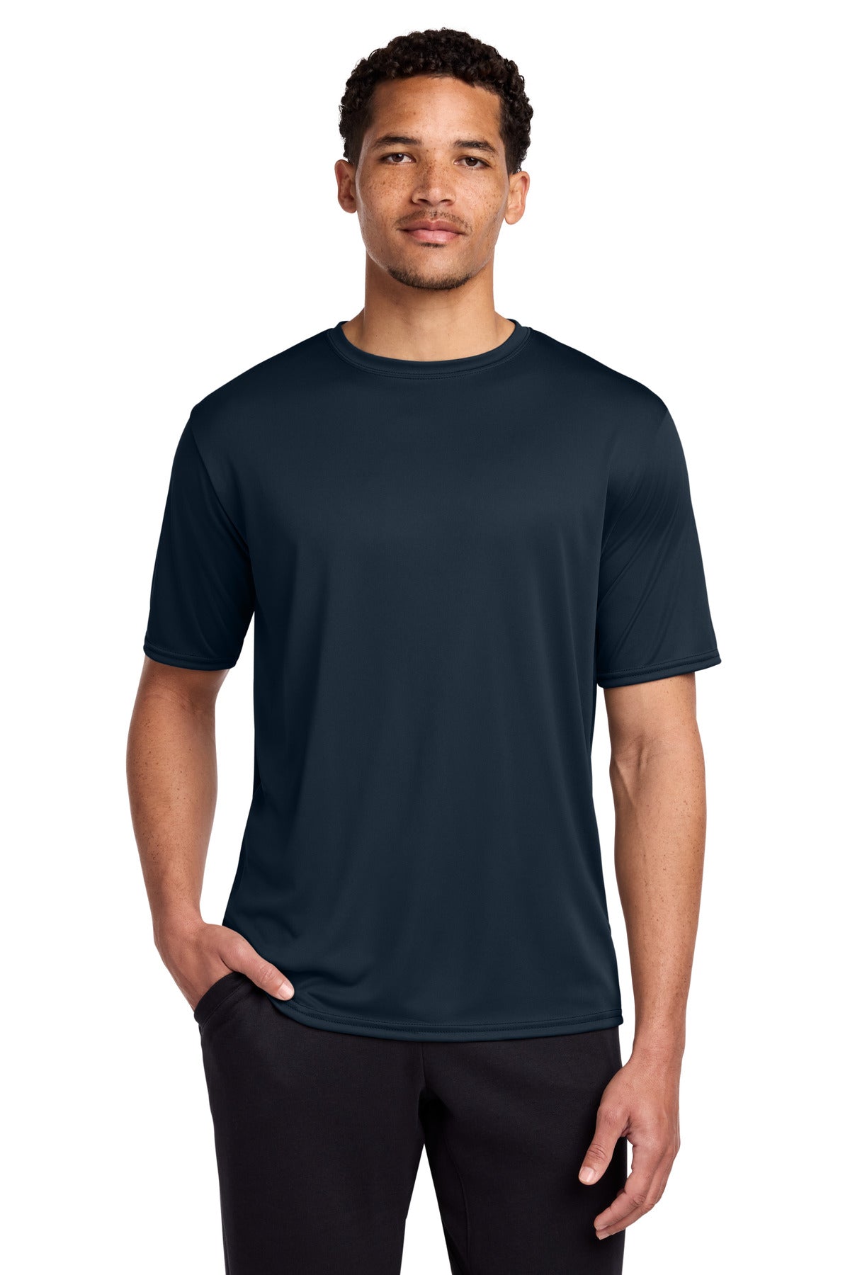 Custom Embroidery or DTF Print - Port & Co ®  Performance Tee. PC380