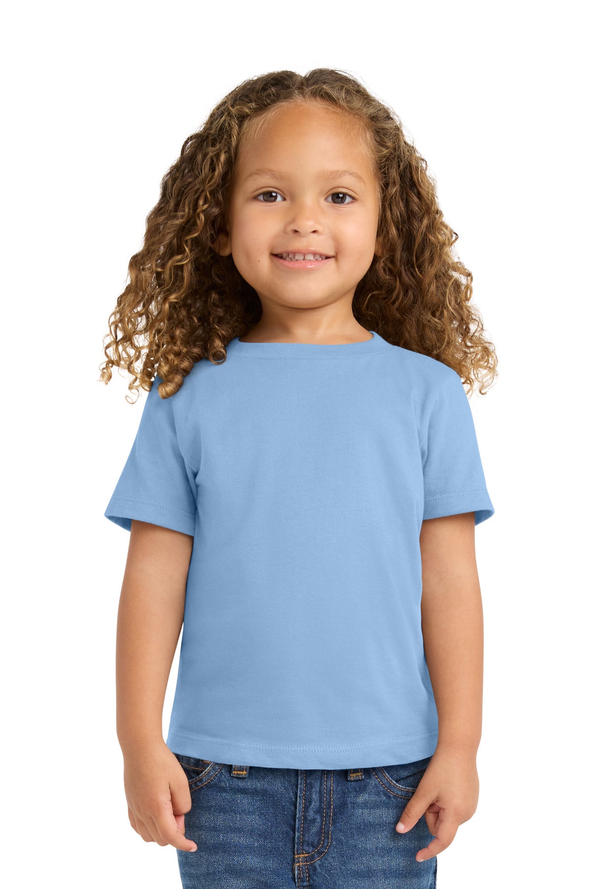 Custom Embroidery or DTF Print - Port & Co ®  Toddler Fan Favorite Tee. PC450TD