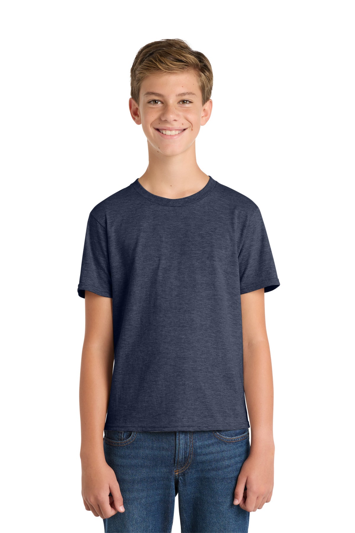 Custom Embroidery or DTF Print - Port & Co ®  Youth Fan Favorite Tee. PC450Y