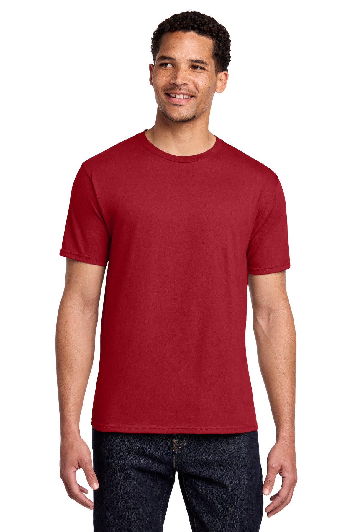 Custom Embroidery or DTF Print - Port & Co ®  Fan Favorite Tee. PC450