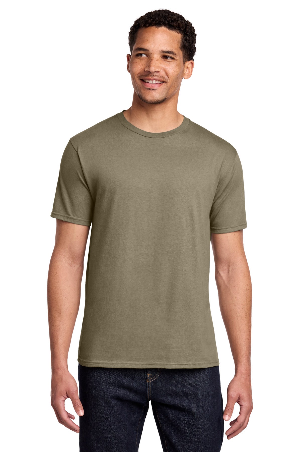 Custom Embroidery or DTF Print - Port & Co ®  Fan Favorite Tee. PC450