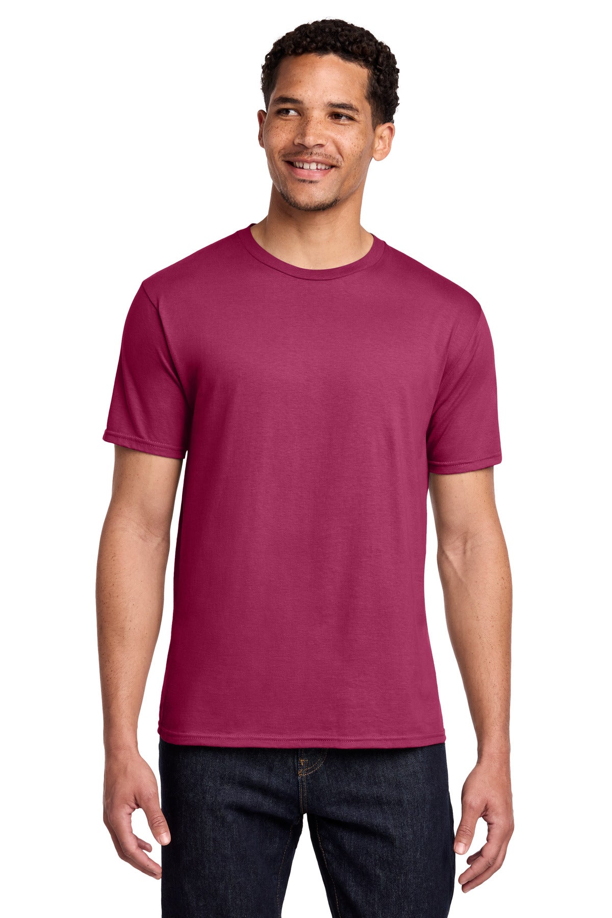 Custom Embroidery or DTF Print - Port & Co ®  Fan Favorite Tee. PC450