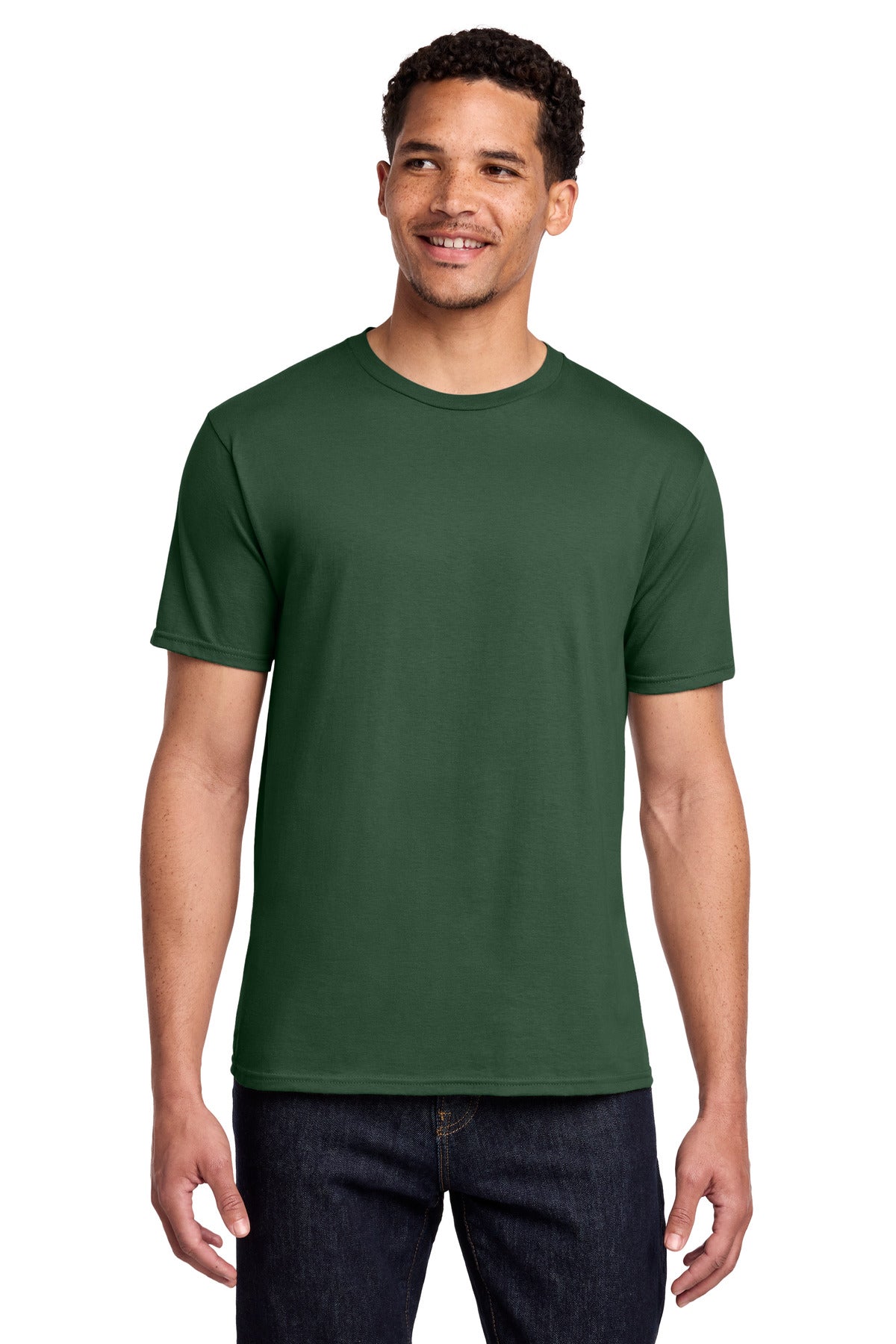 Custom Embroidery or DTF Print - Port & Co ™  Fan Favorite Tee. PC450