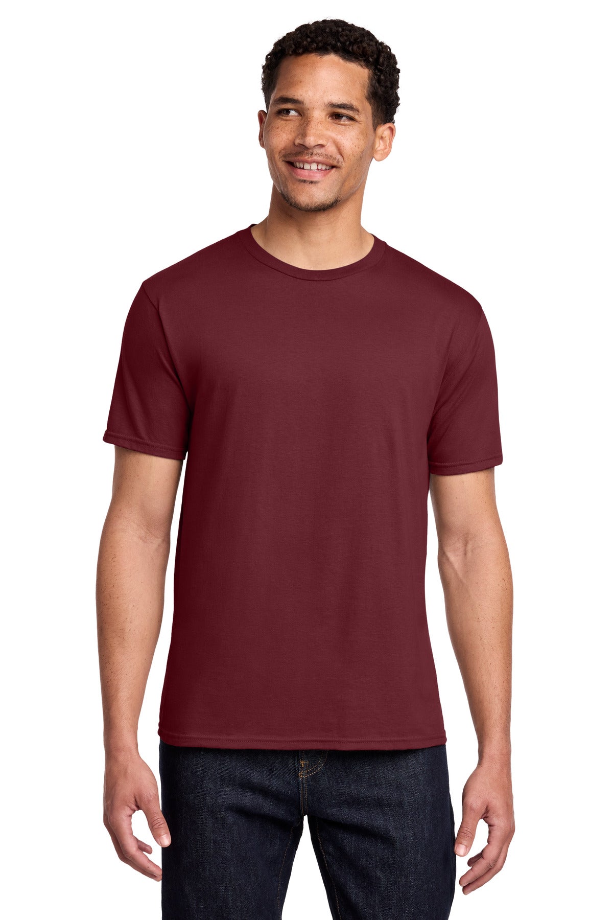 Custom Embroidery or DTF Print - Port & Co ®  Fan Favorite Tee. PC450