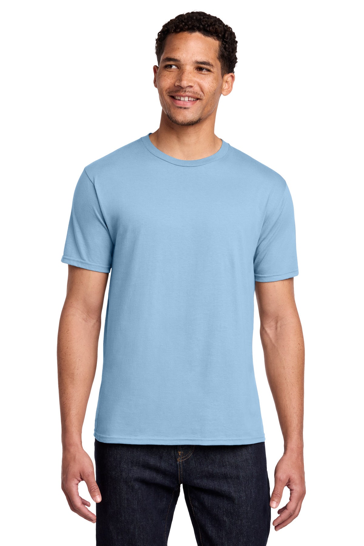 Custom Embroidery or DTF Print - Port & Co ®  Fan Favorite Tee. PC450