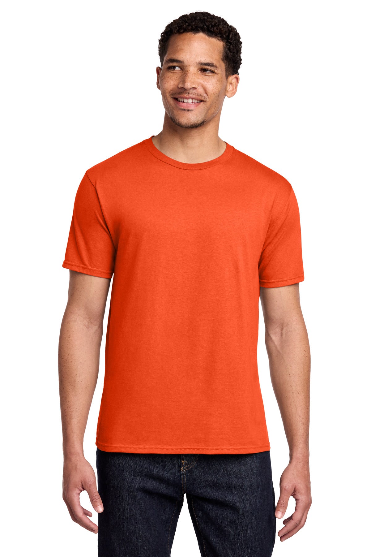 Custom Embroidery or DTF Print - Port & Co ®  Fan Favorite Tee. PC450