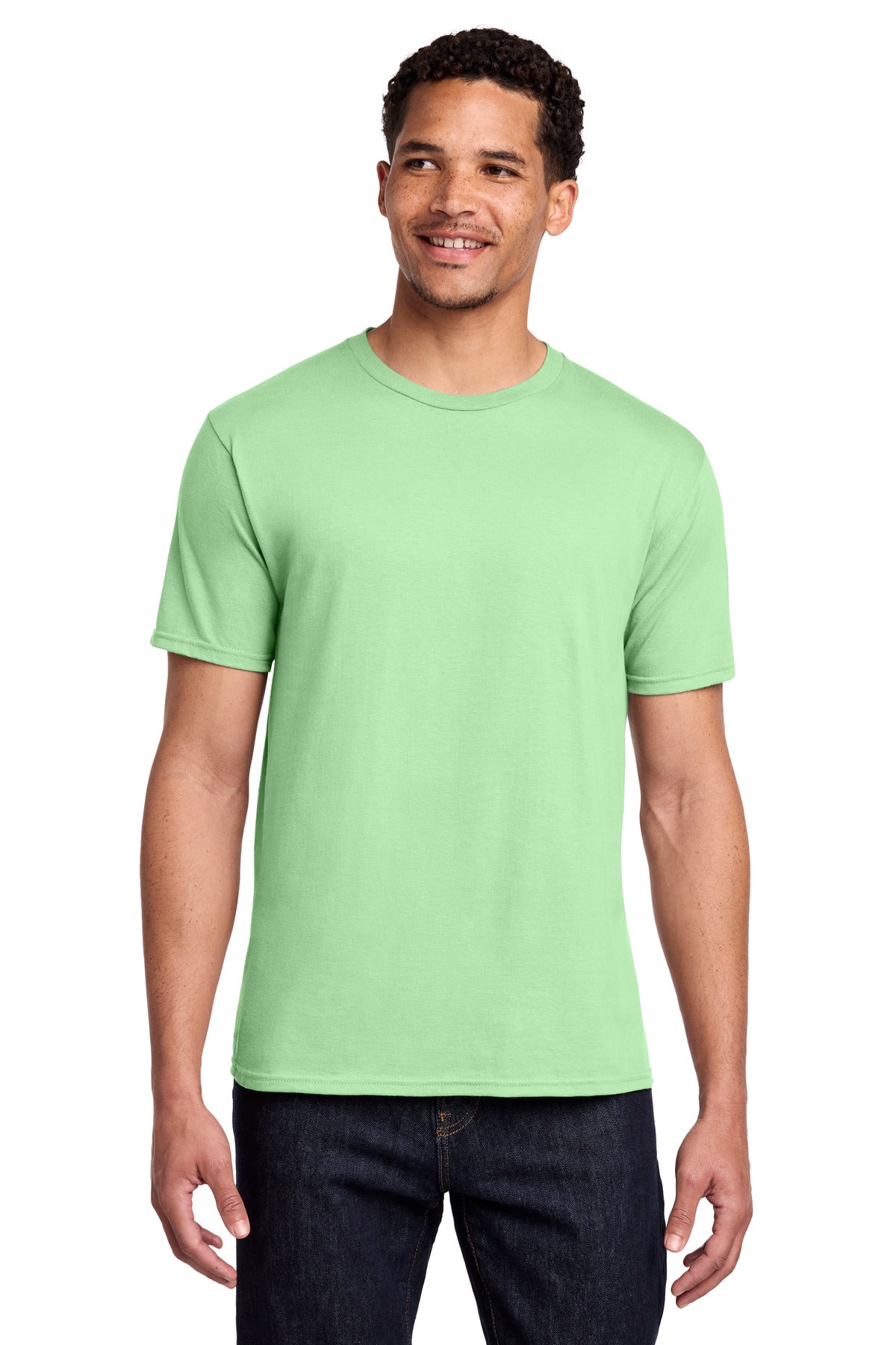 Custom Embroidery or DTF Print - Port & Co ®  Fan Favorite Tee. PC450