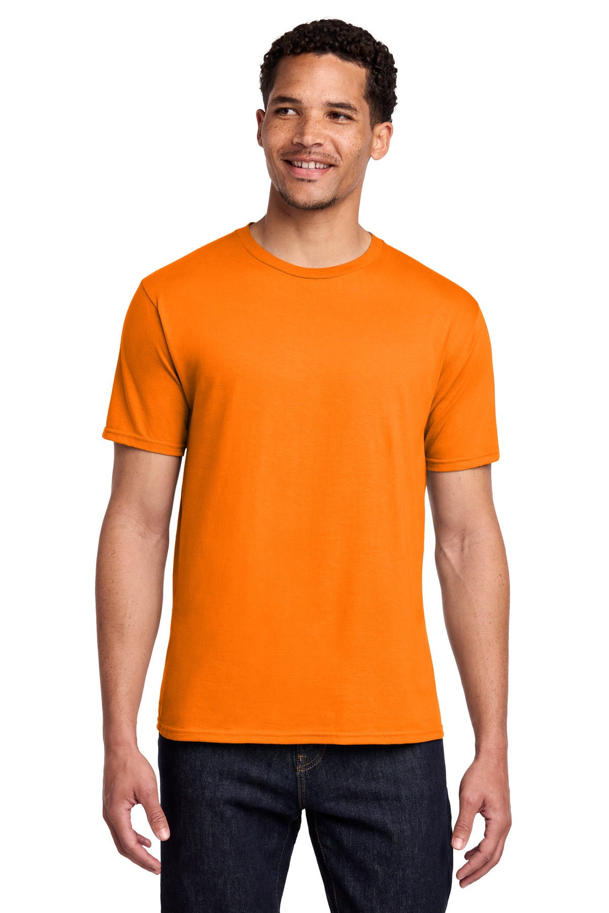 Custom Embroidery or DTF Print - Port & Co ®  Fan Favorite Tee. PC450