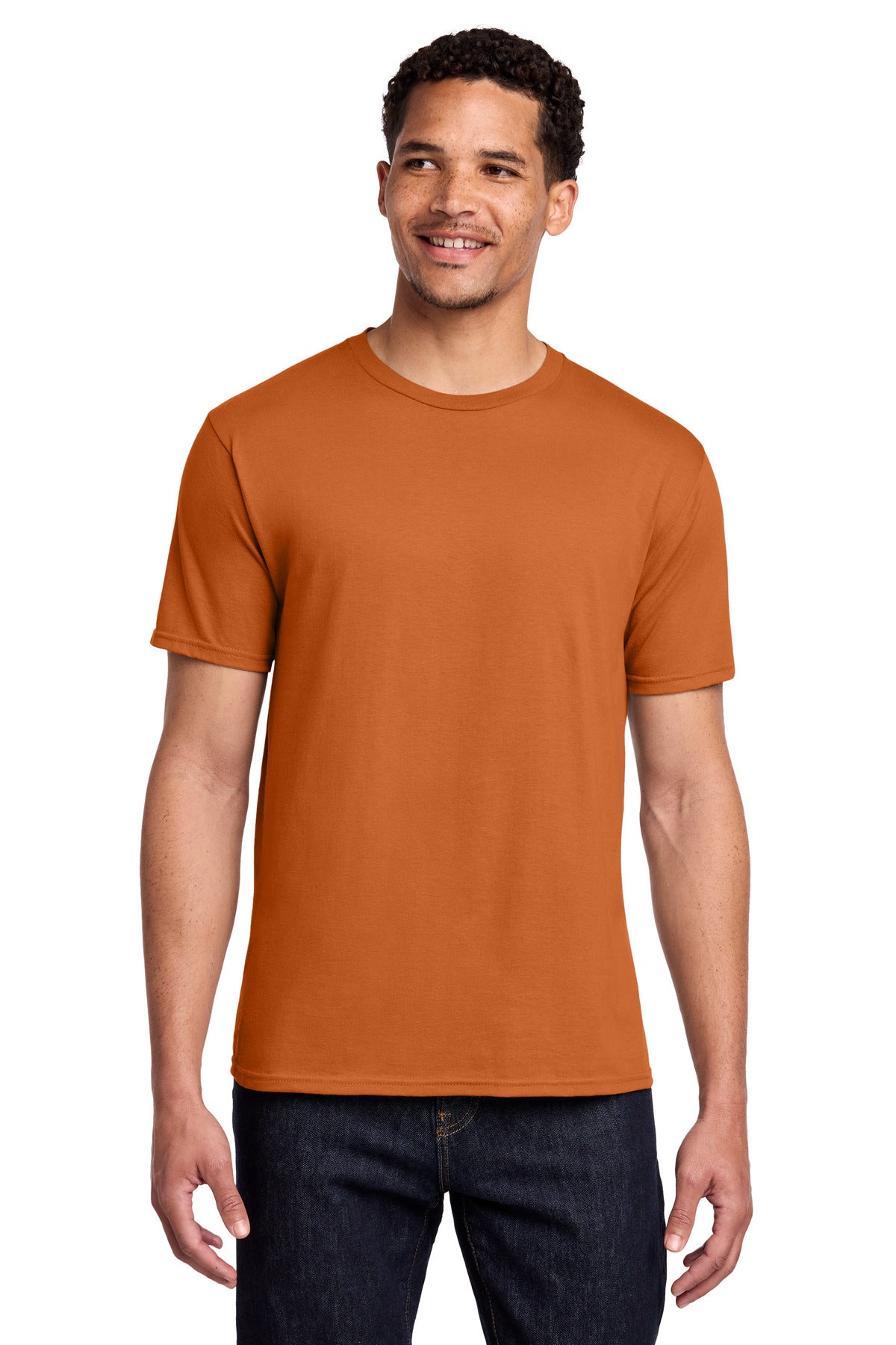Custom Embroidery or DTF Print - Port & Co ®  Fan Favorite Tee. PC450