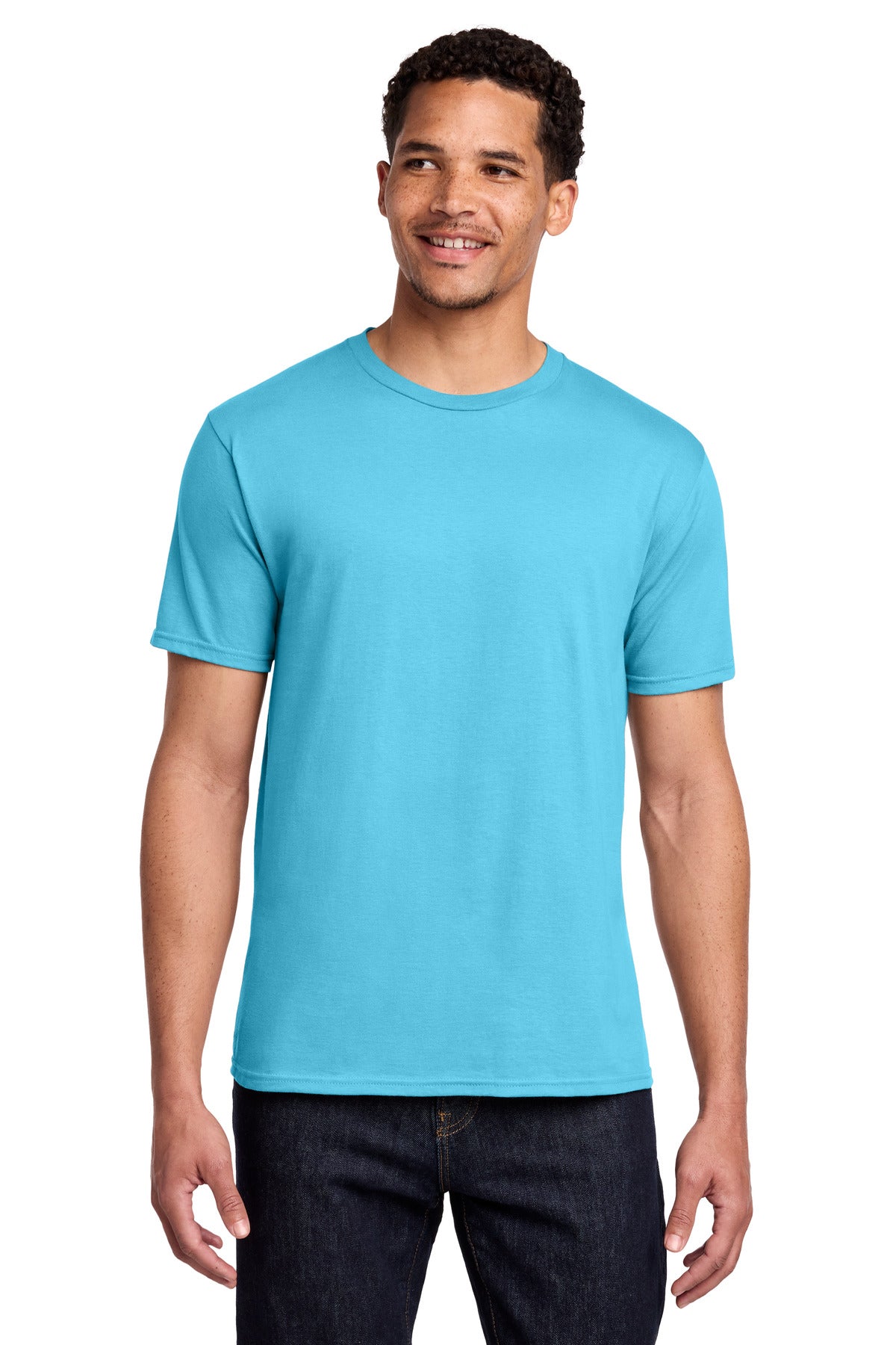 Custom Embroidery or DTF Print - Port & Co ®  Fan Favorite Tee. PC450