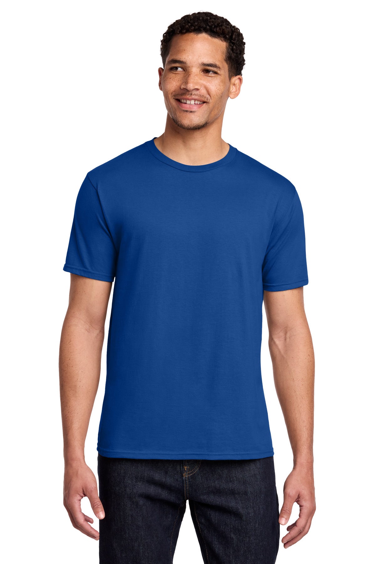 Custom Embroidery or DTF Print - Port & Co ®  Fan Favorite Tee. PC450