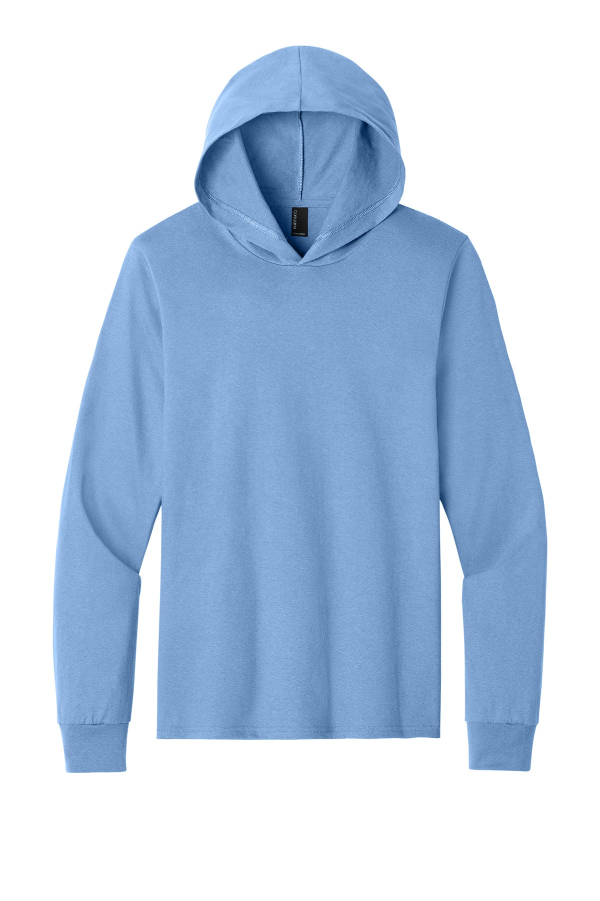 Custom Embroidery or DTF Print - Port & Co ™  Core Cotton Pullover Hooded Tee PC54H
