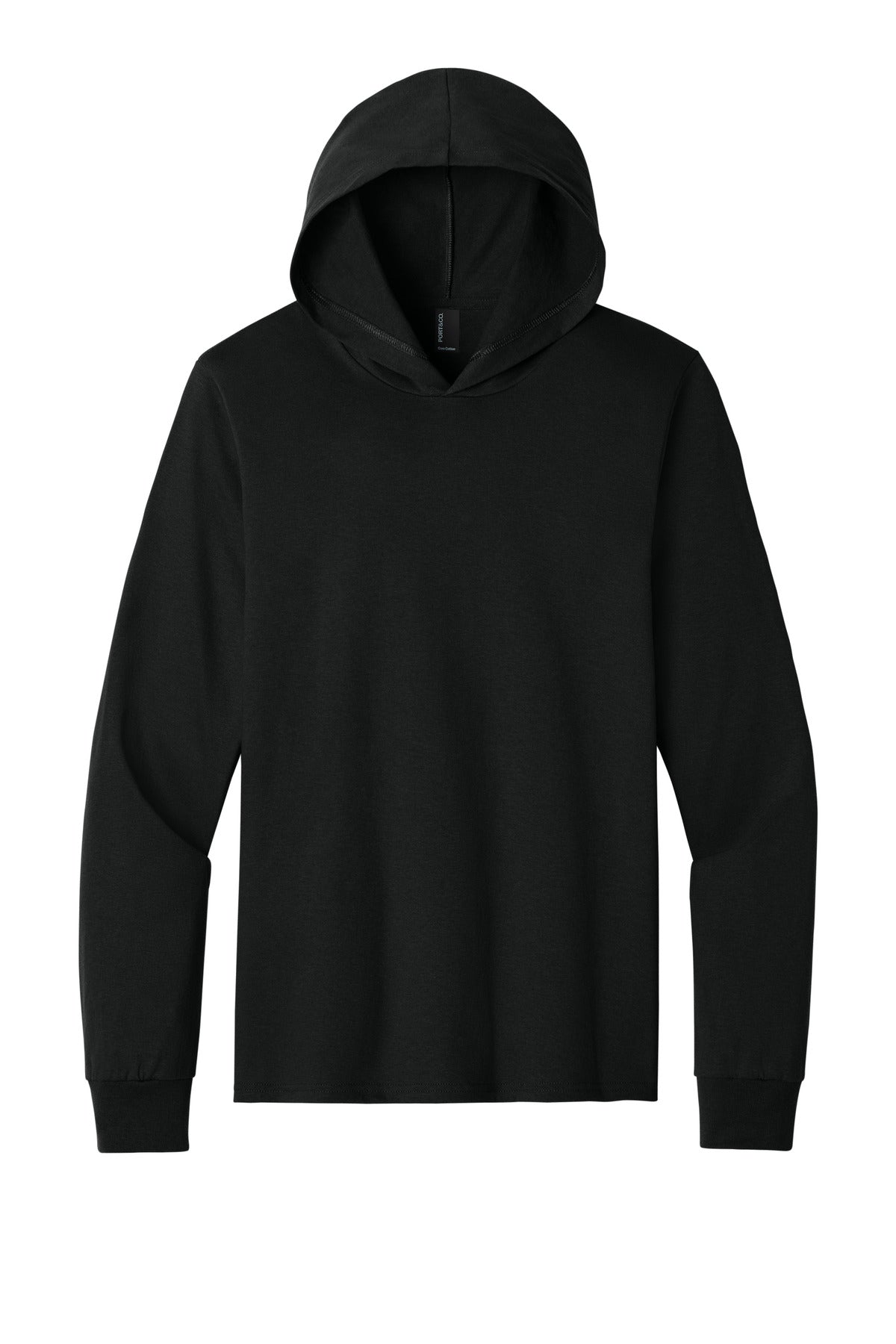 Custom Embroidery or DTF Print - Port & Co ™  Core Cotton Pullover Hooded Tee PC54H