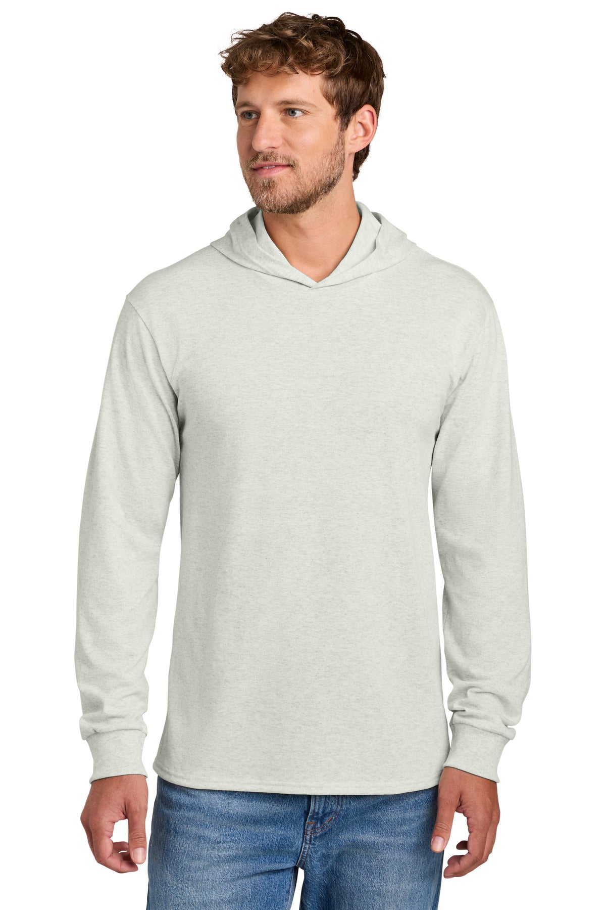 Custom Embroidery or DTF Print - Port & Co ®  Core Cotton Pullover Hooded Tee PC54H