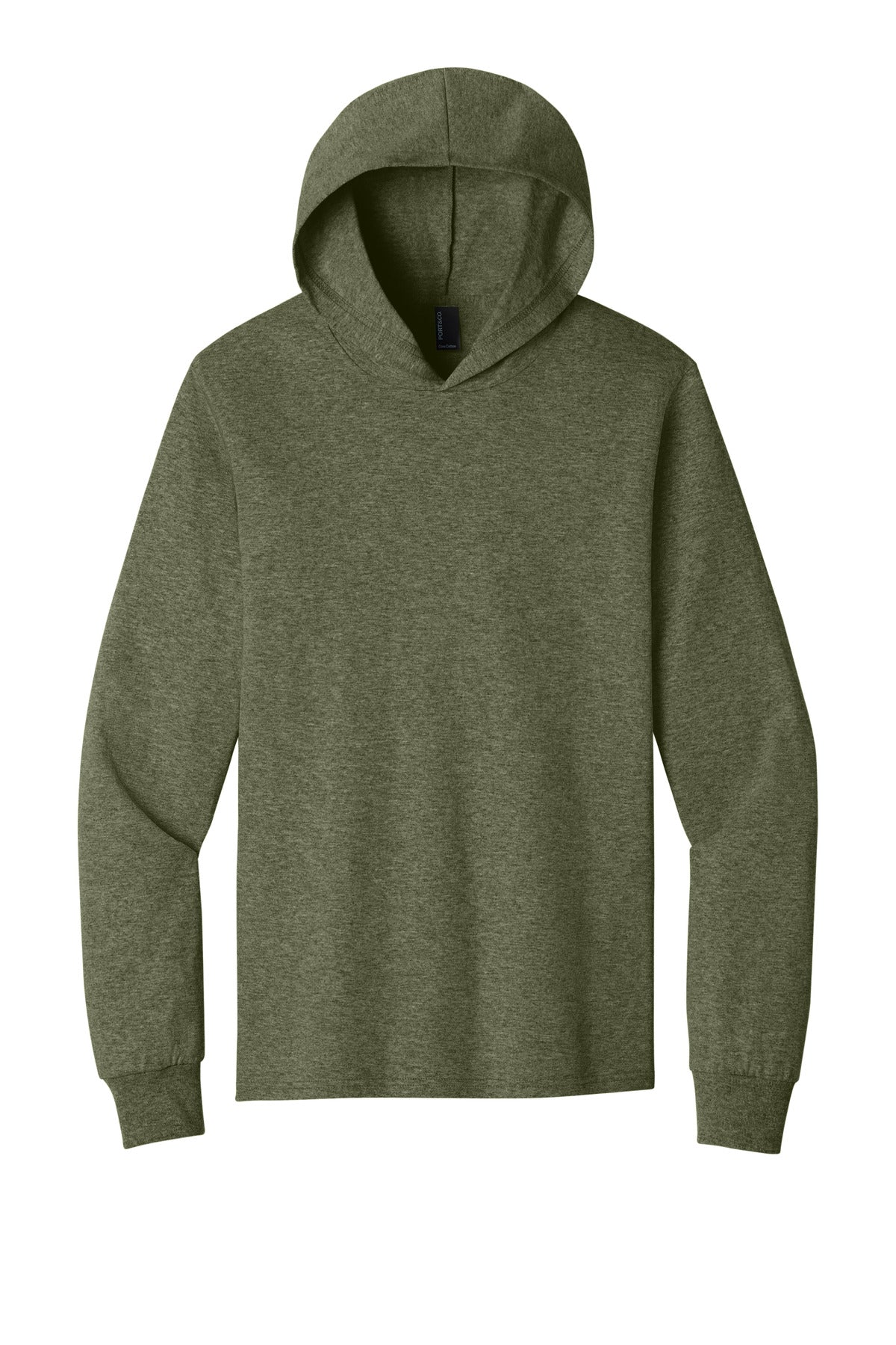 Custom Embroidery or DTF Print - Port & Co ™  Core Cotton Pullover Hooded Tee PC54H