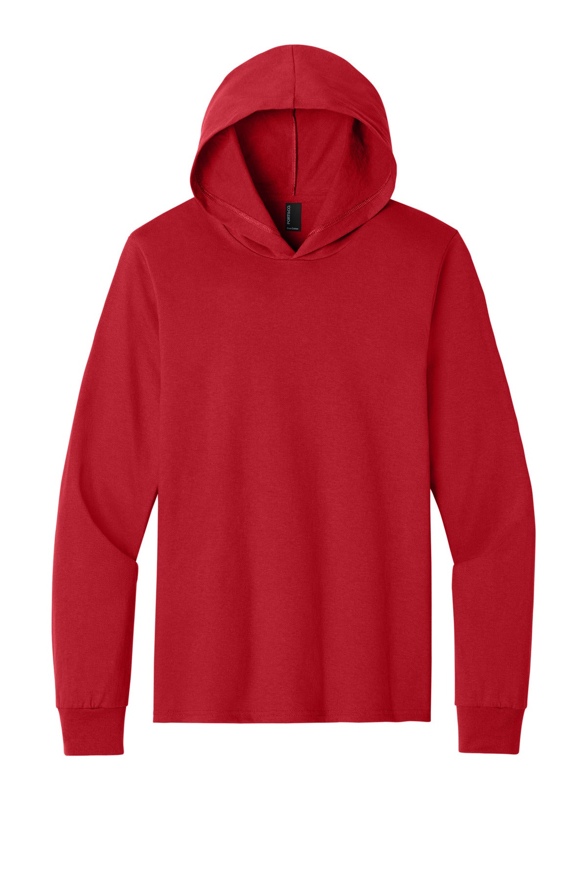 Custom Embroidery or DTF Print - Port & Co ™  Core Cotton Pullover Hooded Tee PC54H