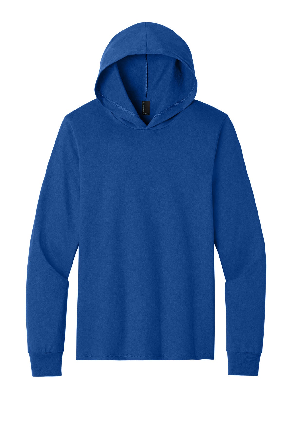 Custom Embroidery or DTF Print - Port & Co ™  Core Cotton Pullover Hooded Tee PC54H