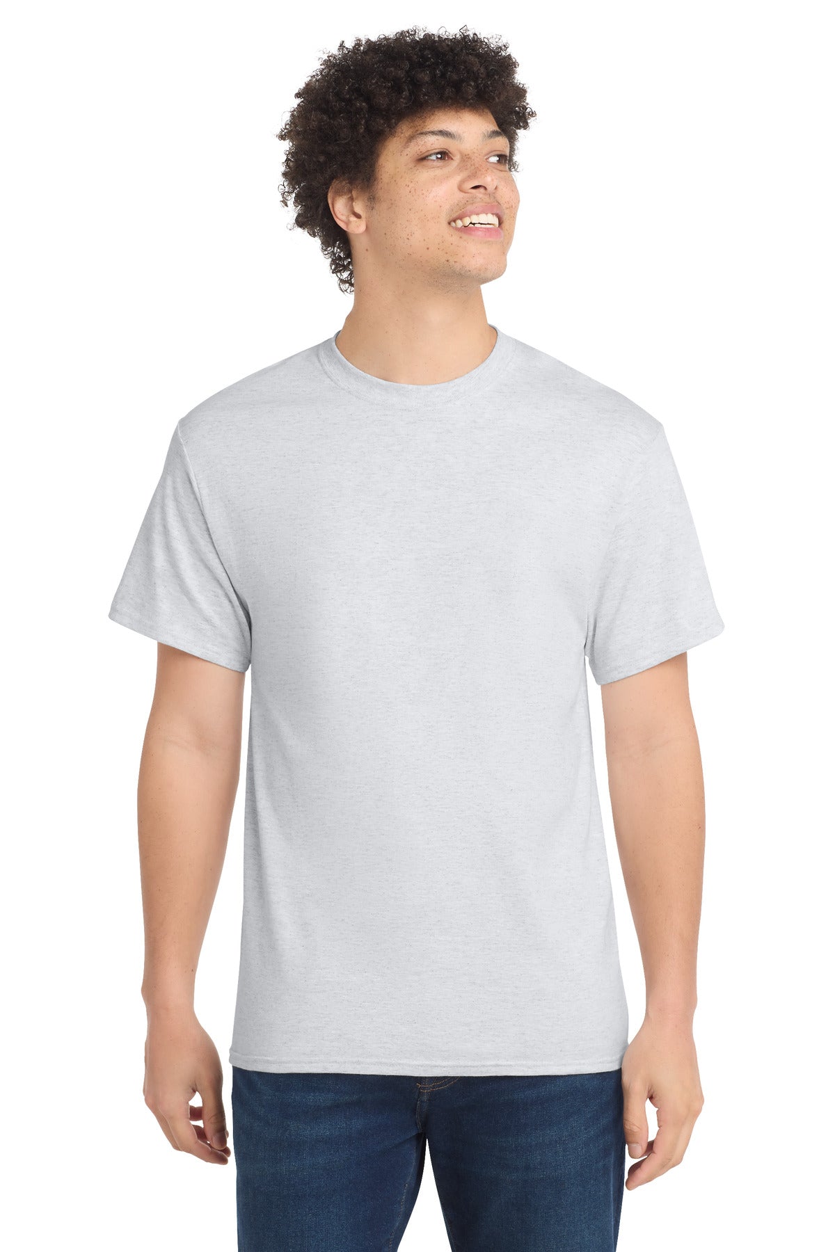 Custom Embroidery or DTF Print - Port & Co ®  Tall Core Cotton Tee PC54T