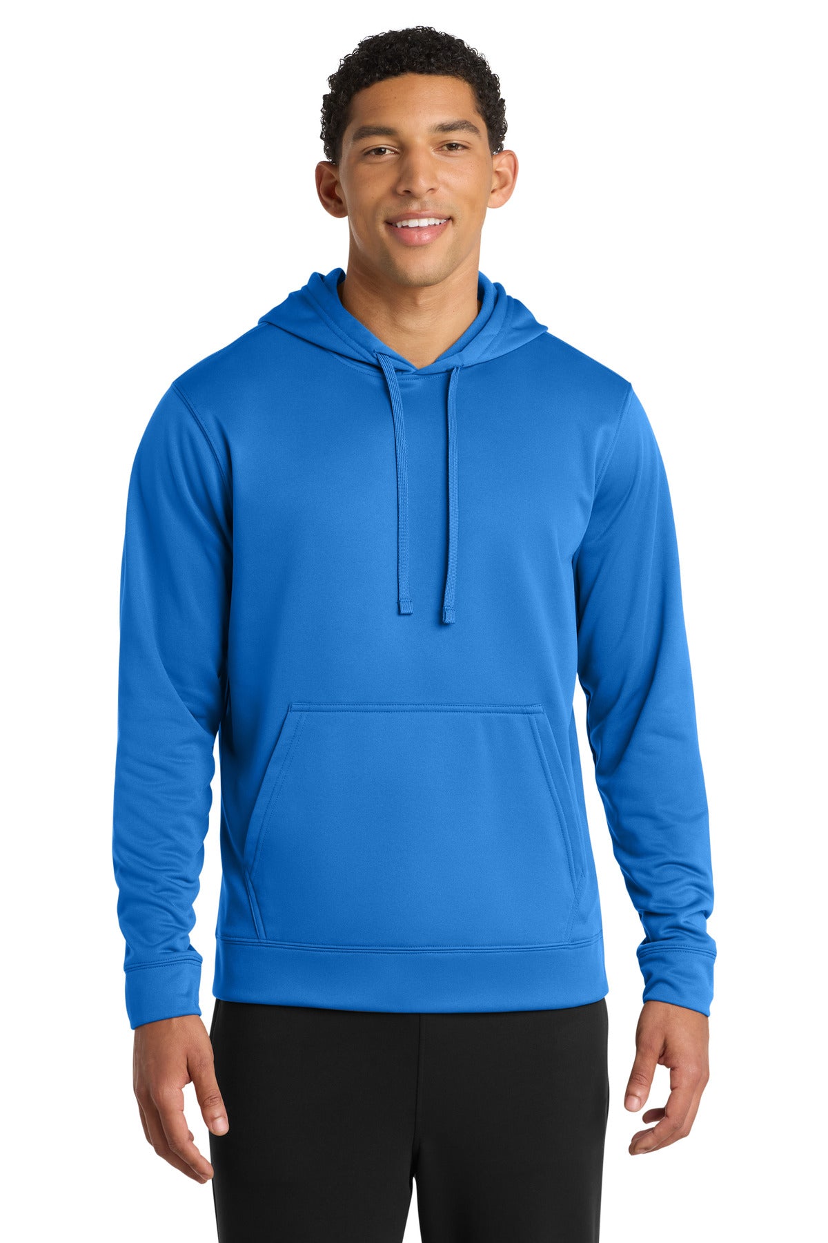 Custom Embroidery or DTF Print - Port & Co ®  Performance Fleece Pullover Hooded Sweatshirt. PC590H