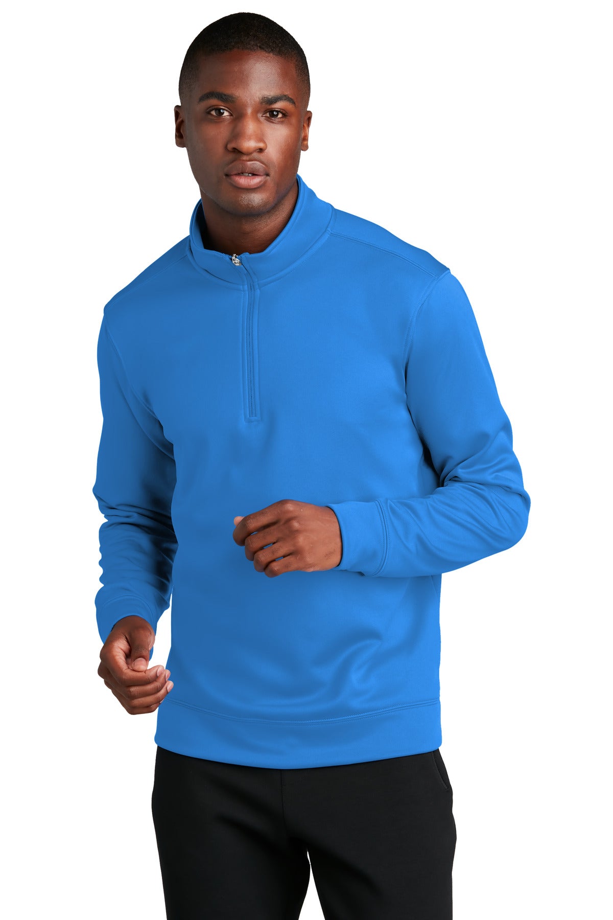 Custom Embroidered - Port & Company® Performance Fleece 1/4-Zip Pullover Sweatshirt. PC590Q