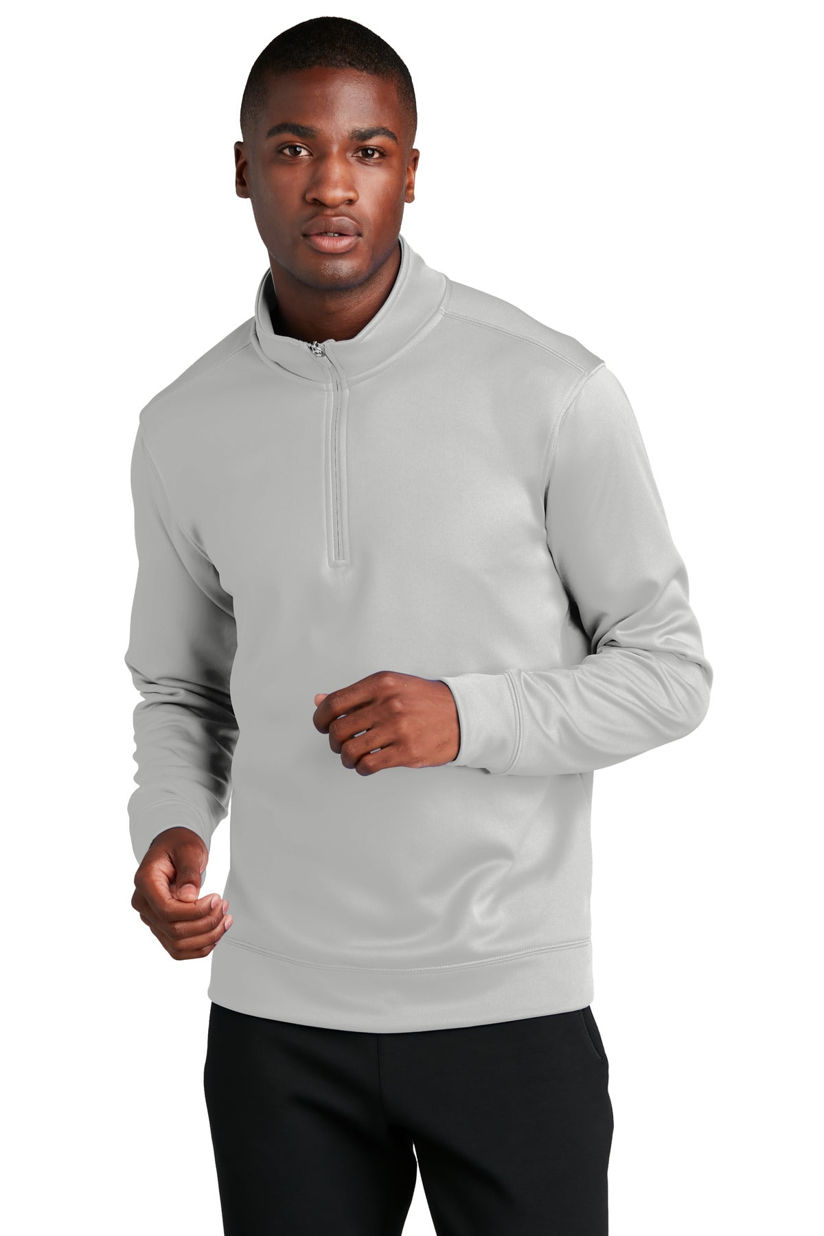 Custom Embroidered - Port & Company® Performance Fleece 1/4-Zip Pullover Sweatshirt. PC590Q