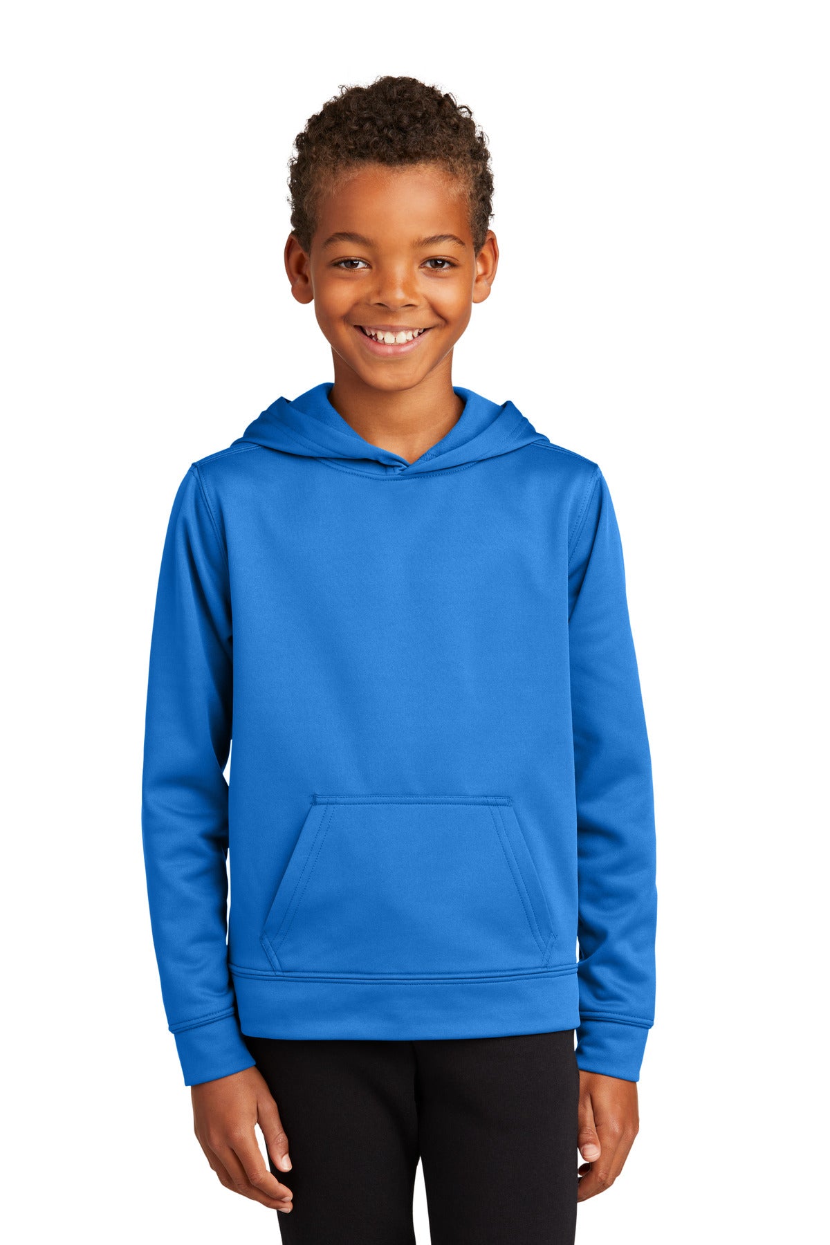 Custom Embroidered - Port & Company®Youth Performance Fleece Pullover Hooded Sweatshirt. PC590YH