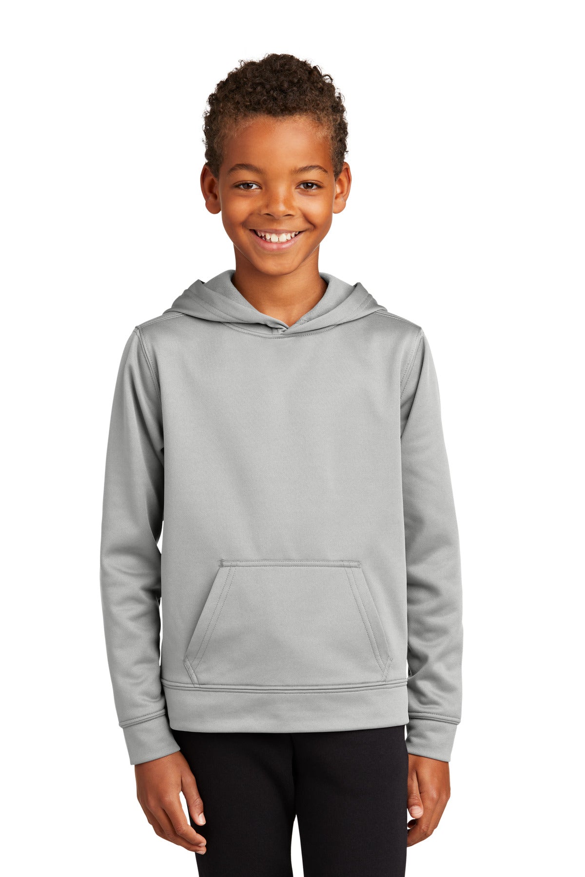 Custom Embroidered - Port & Company®Youth Performance Fleece Pullover Hooded Sweatshirt. PC590YH