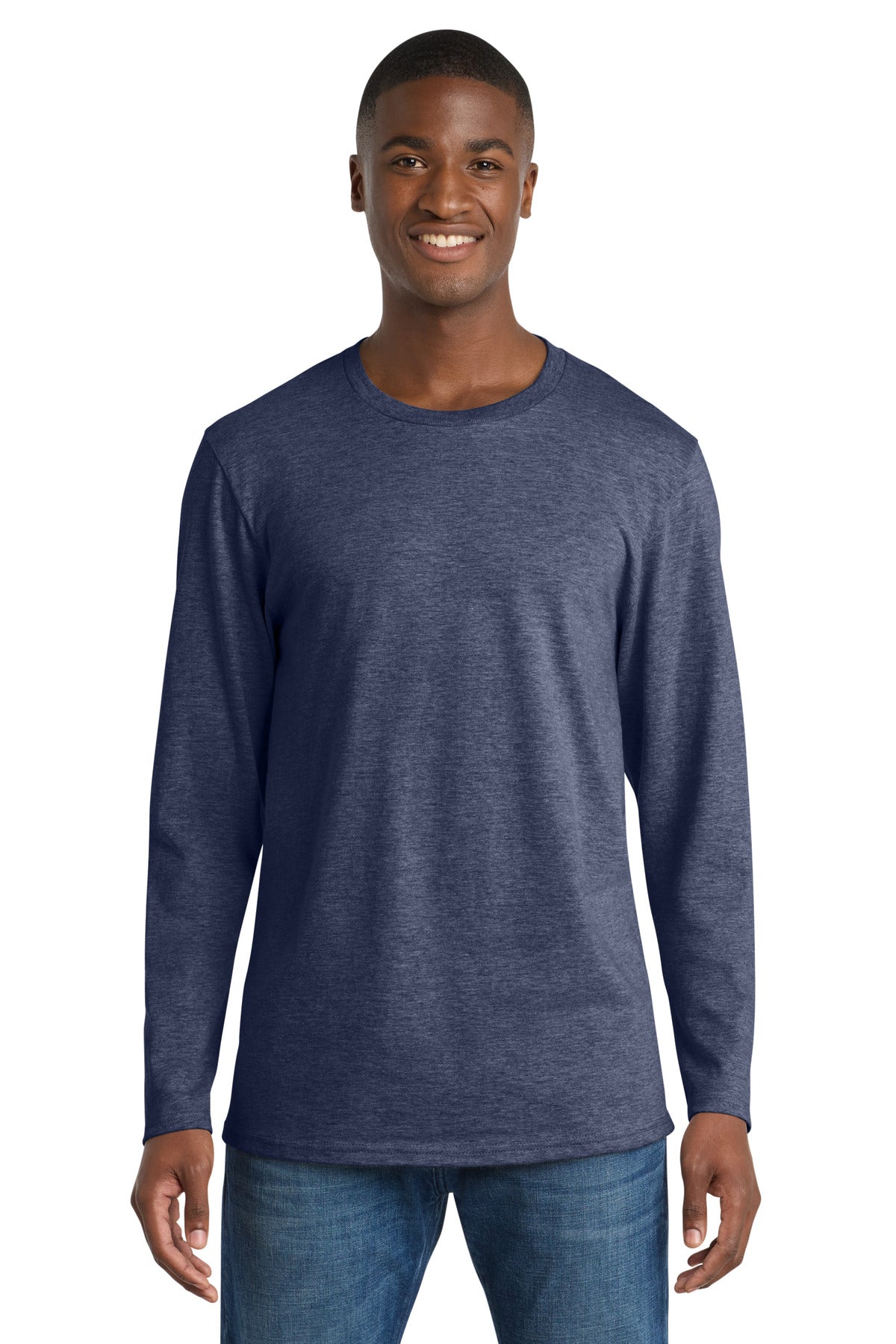 Custom Embroidery or DTF Print - Port & Co ®  Long Sleeve Bouncer Tee PC600LS