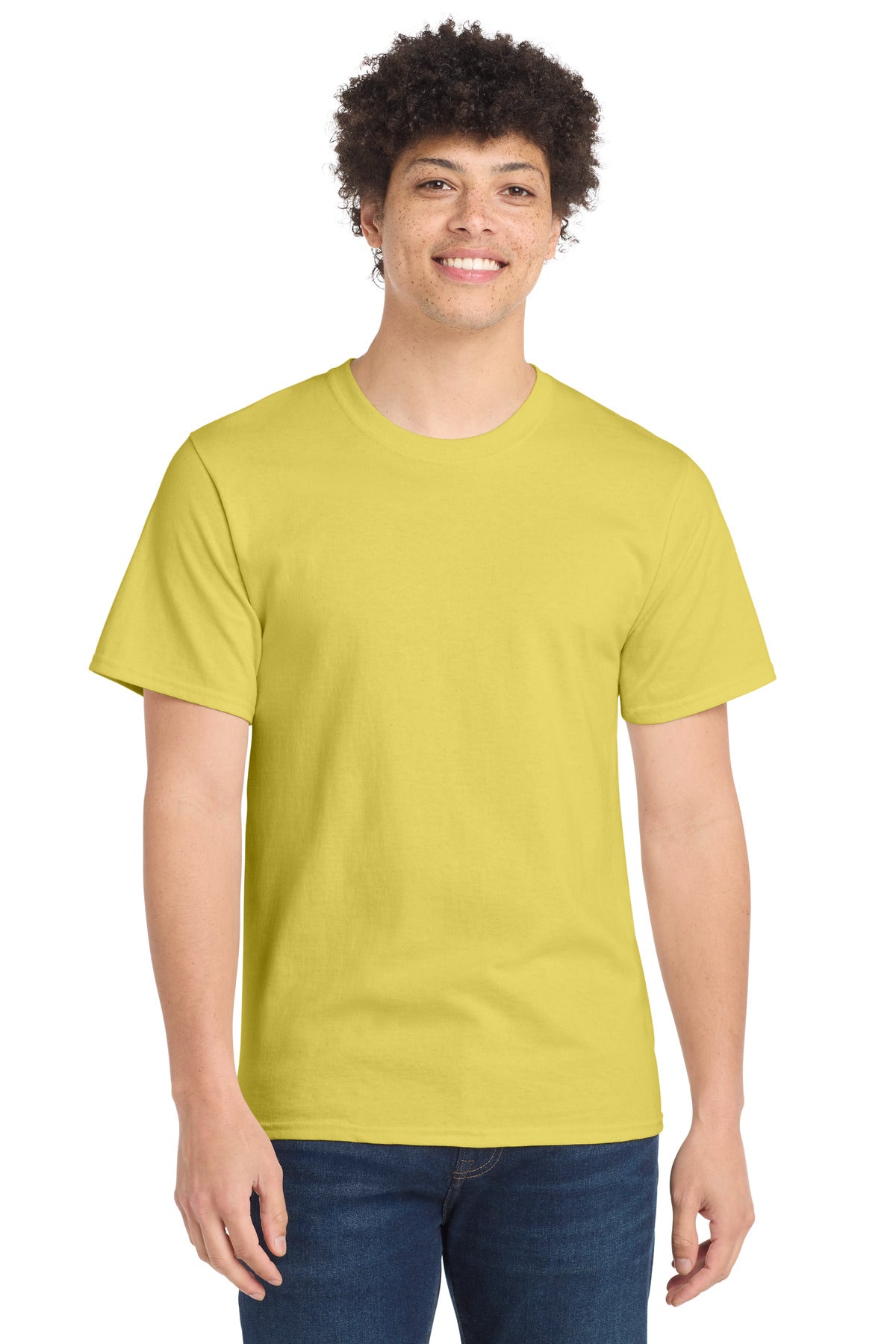 Custom Embroidery or DTF Print - Port & Co ®  Tall Essential Tee.  PC61T