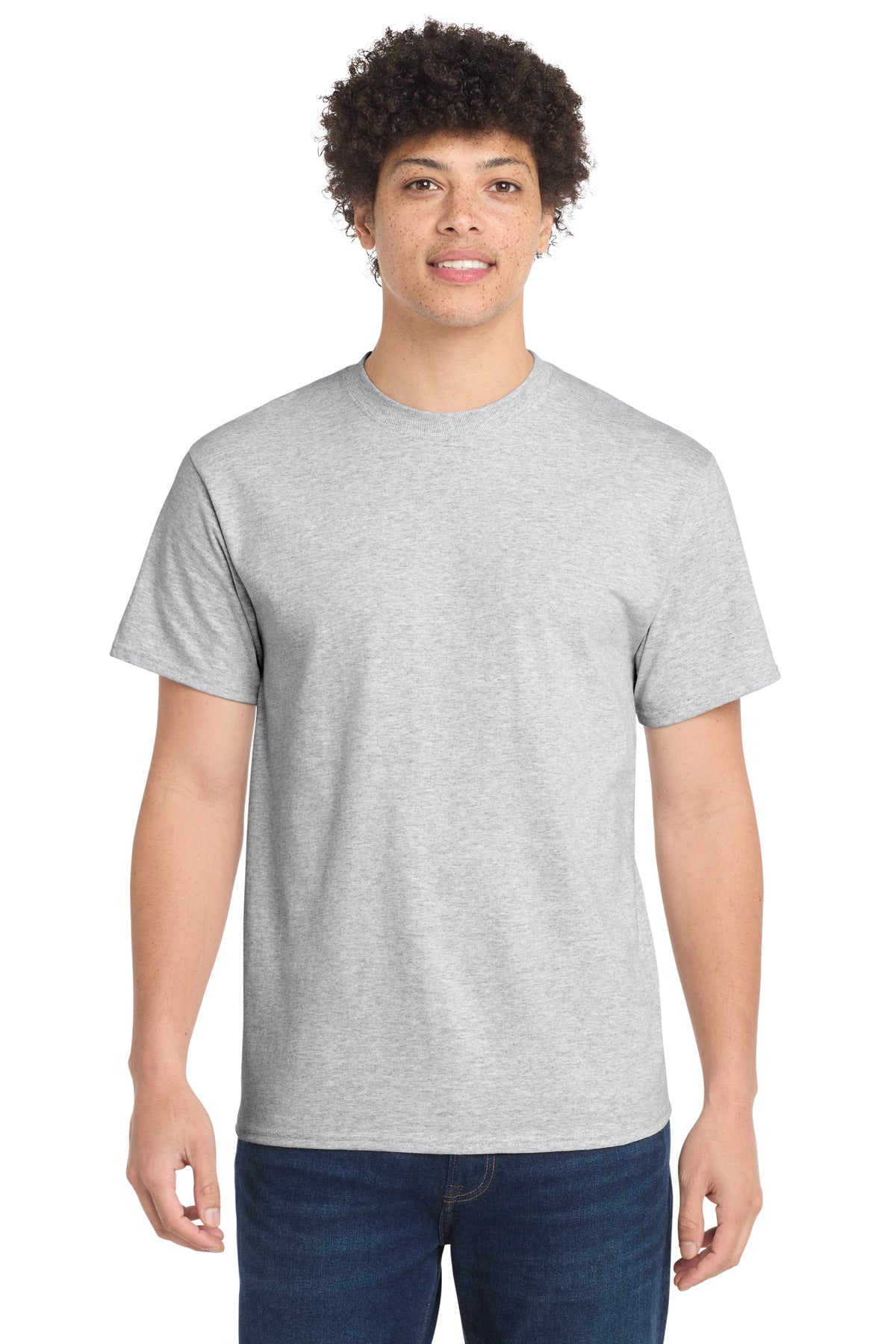 Custom Embroidery or DTF Print - Port & Co ®  Essential Tee. PC61