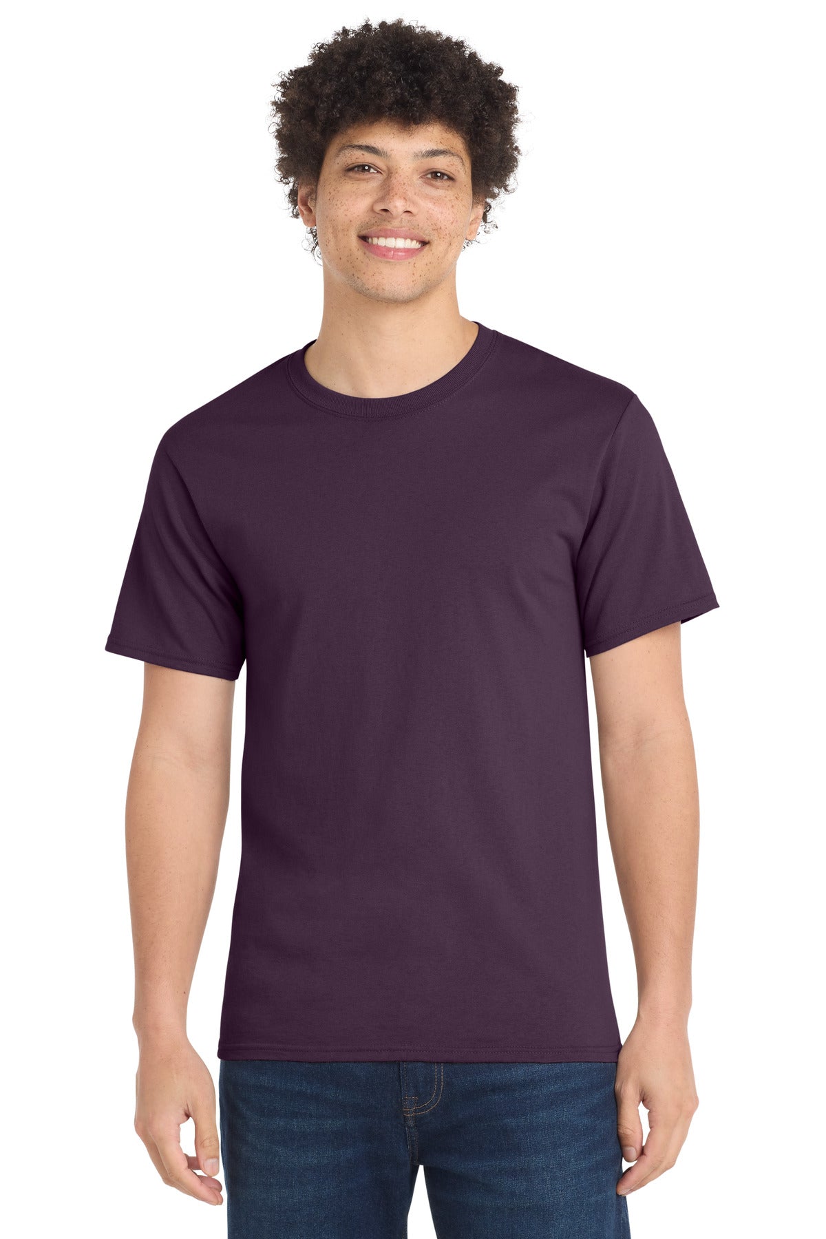 Custom Embroidery or DTF Print - Port & Co ®  Essential Tee. PC61