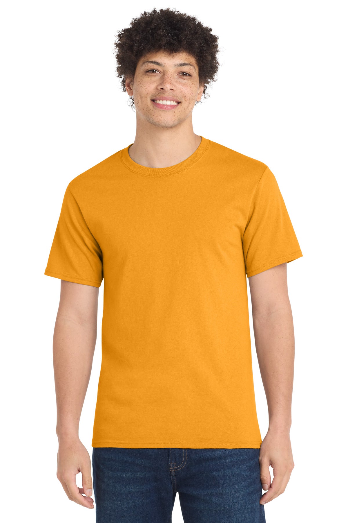 Custom Embroidery or DTF Print - Port & Co ®  Essential Tee. PC61