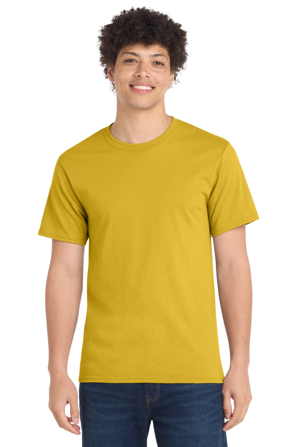 Custom Embroidery or DTF Print - Port & Co ®  Essential Tee. PC61