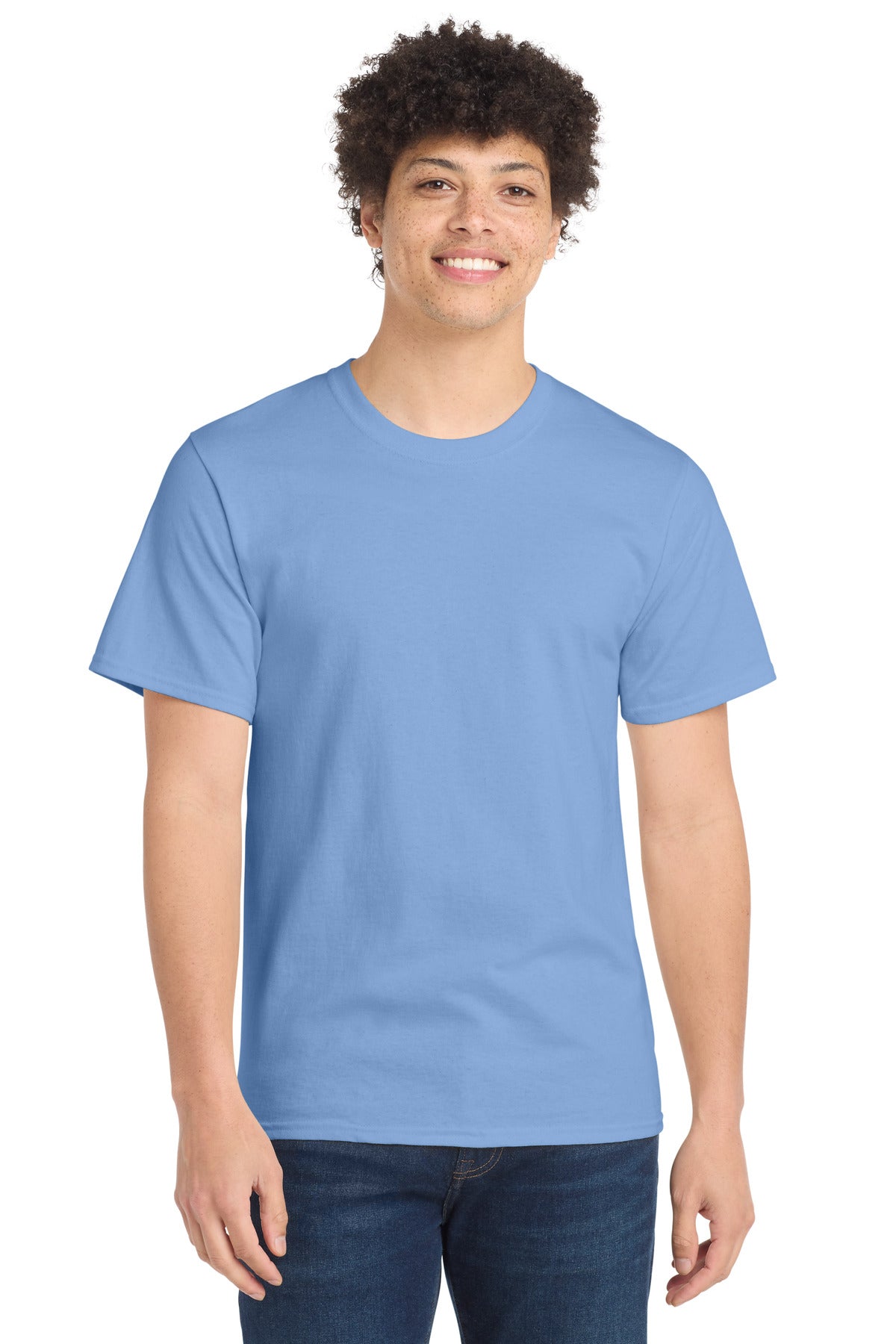 Custom Embroidery or DTF Print - Port & Co ®  Essential Tee. PC61