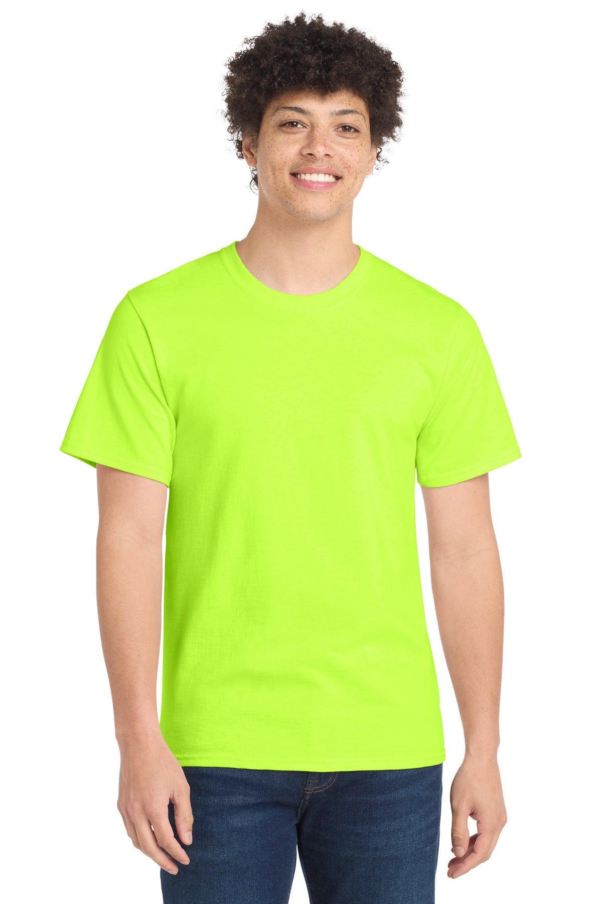 Custom Embroidery or DTF Print - Port & Co ®  Essential Tee. PC61