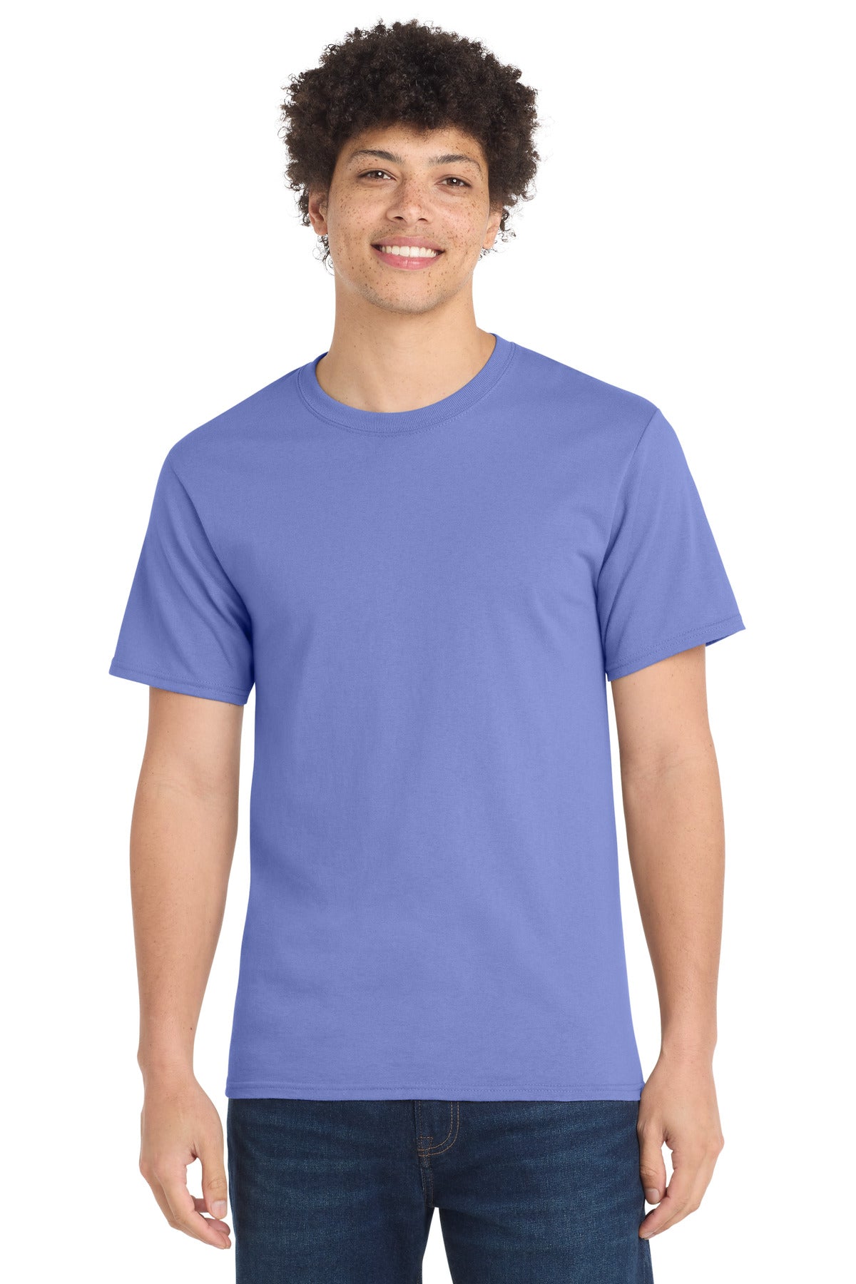 Custom Embroidery or DTF Print - Port & Co ®  Essential Tee. PC61