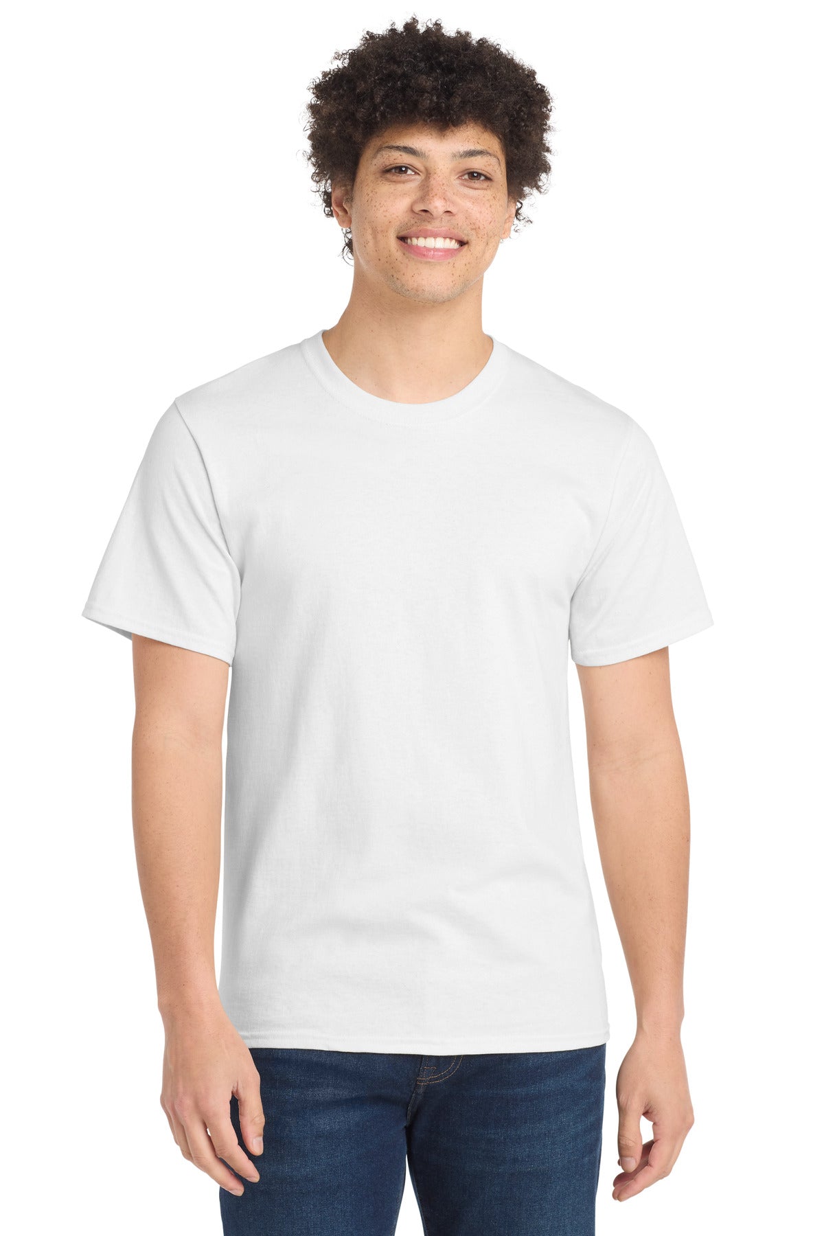 Custom Embroidery or DTF Print - Port & Co ®  Essential Tee. PC61