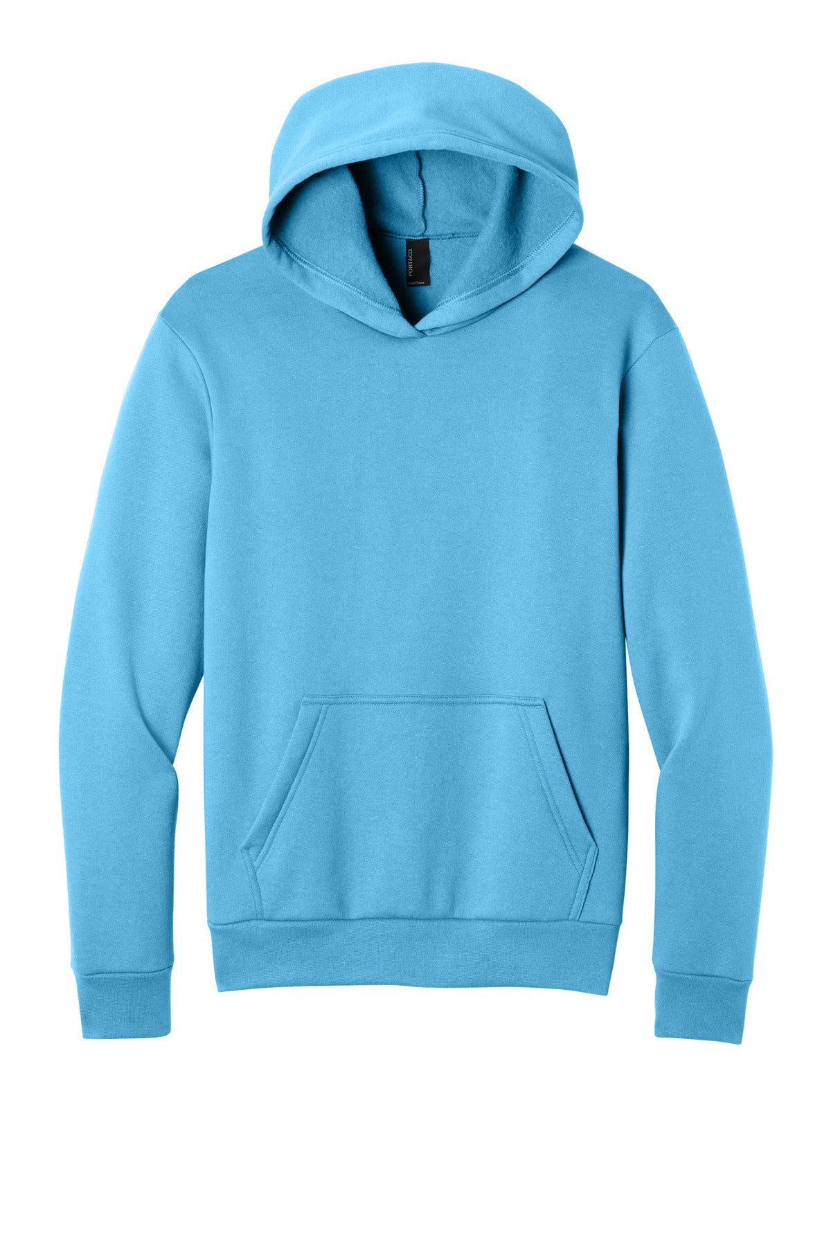 Custom Embroidery or DTF Print - Port & Co ™  Easy Fleece Pullover Hooded Sweatshirt PC68H