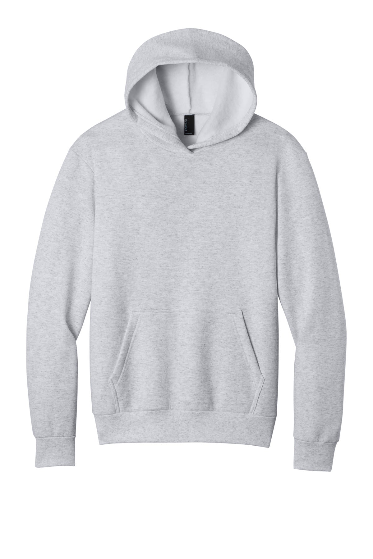 Custom Embroidery or DTF Print - Port & Co ™  Easy Fleece Pullover Hooded Sweatshirt PC68H