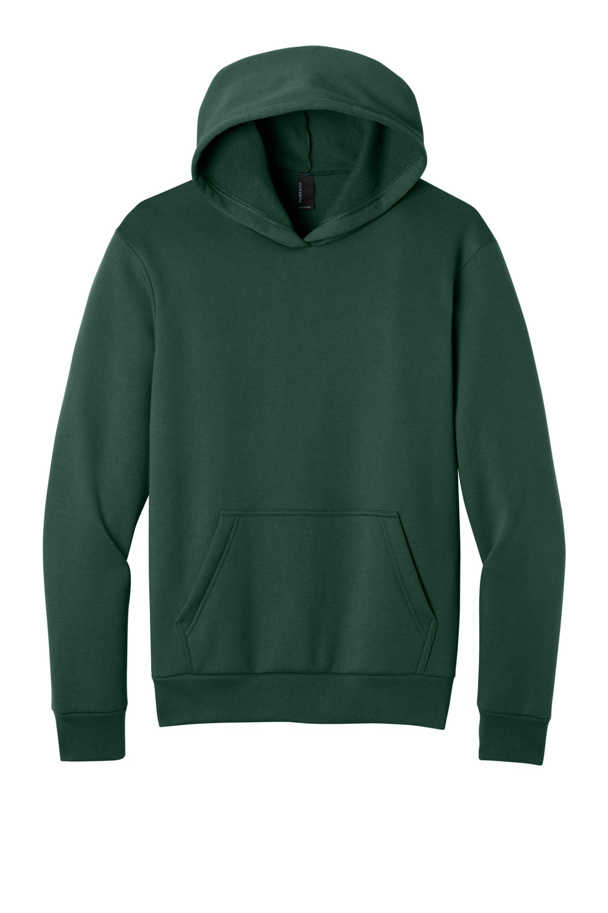Custom Embroidery or DTF Print - Port & Co ™  Easy Fleece Pullover Hooded Sweatshirt PC68H