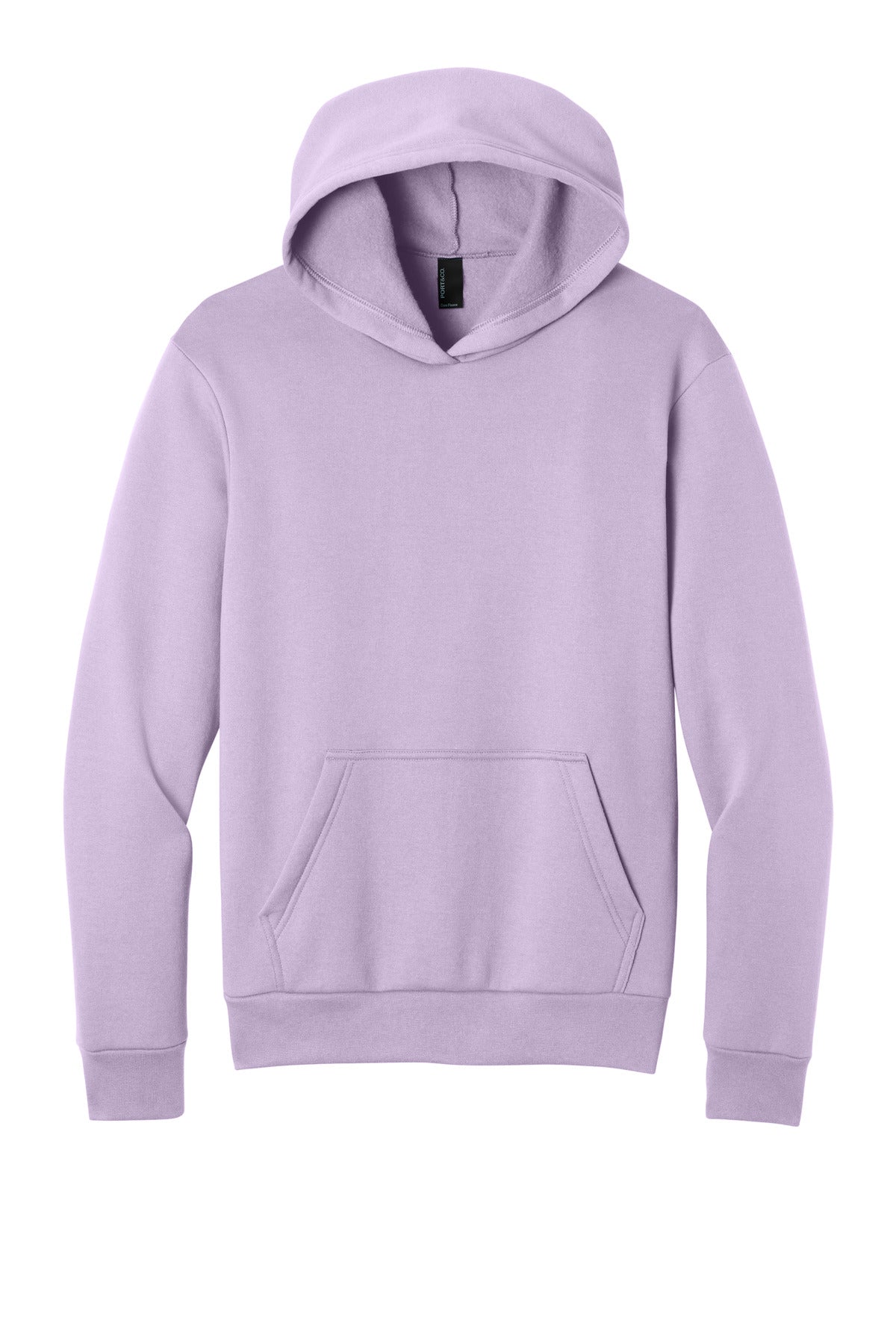 Custom Embroidery or DTF Print - Port & Co ™  Easy Fleece Pullover Hooded Sweatshirt PC68H