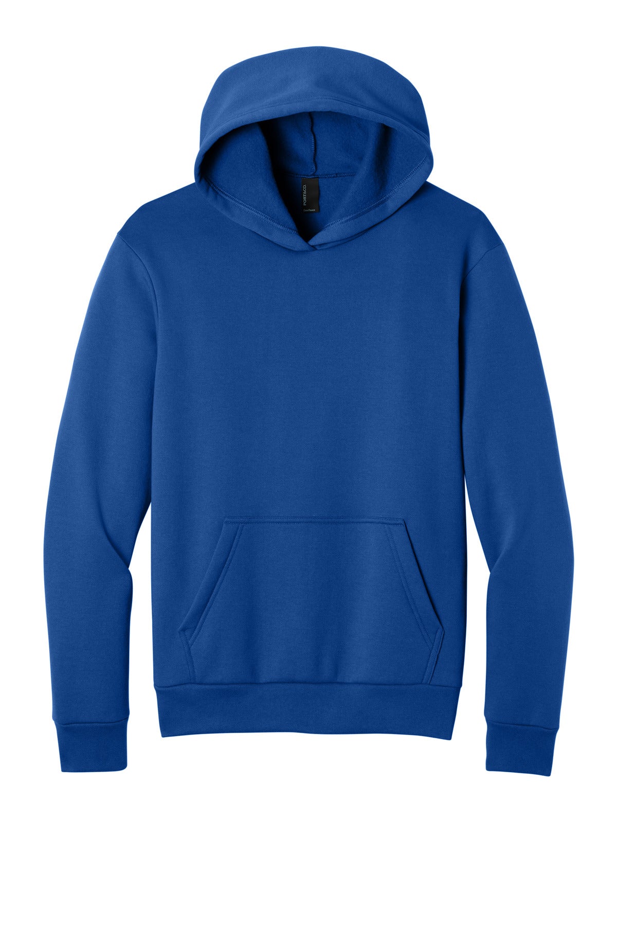 Custom Embroidery or DTF Print - Port & Co ™  Easy Fleece Pullover Hooded Sweatshirt PC68H