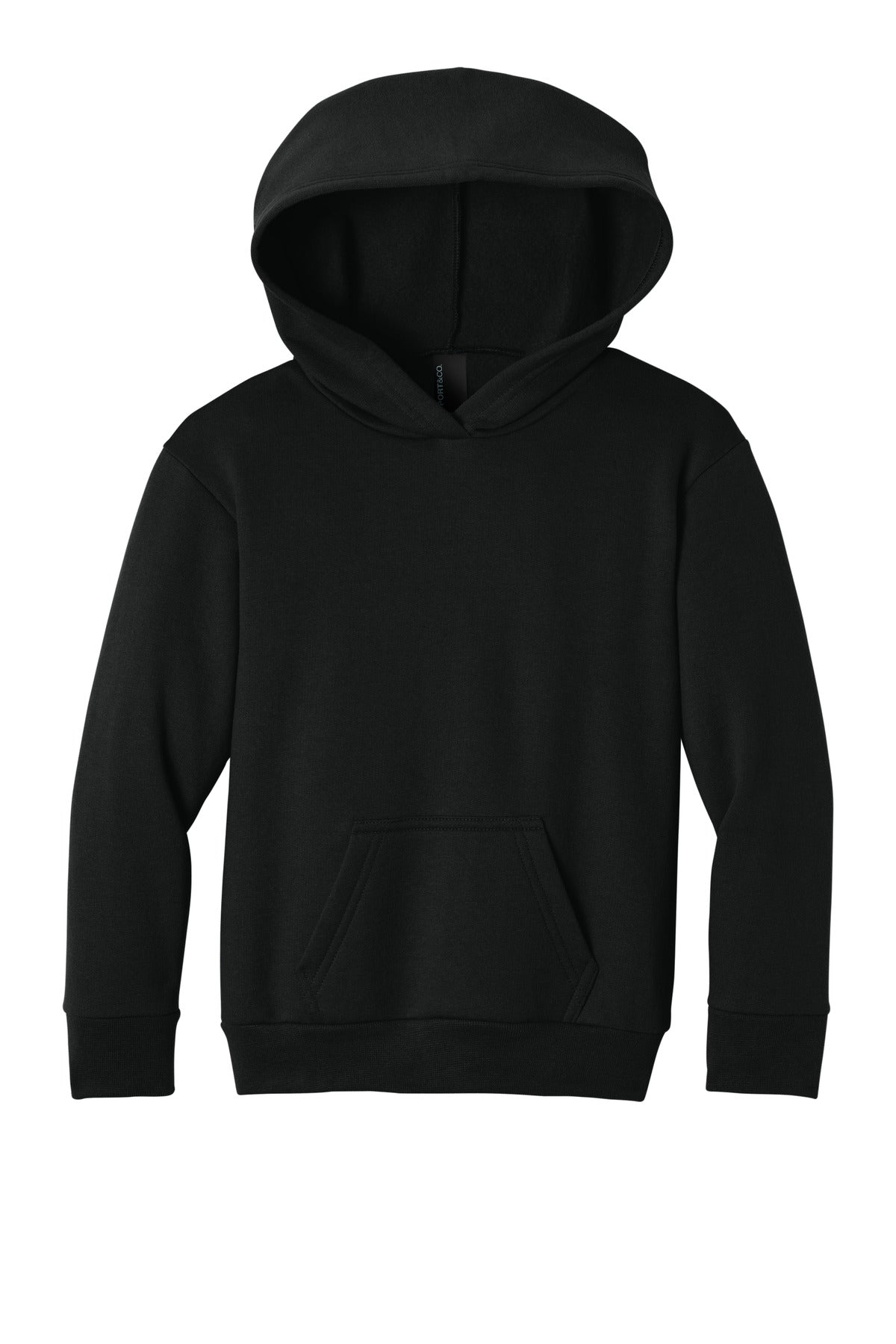 Custom Embroidery or DTF Print - Port & Co ™  Youth Easy Fleece Pullover Hooded Sweatshirt PC68YH