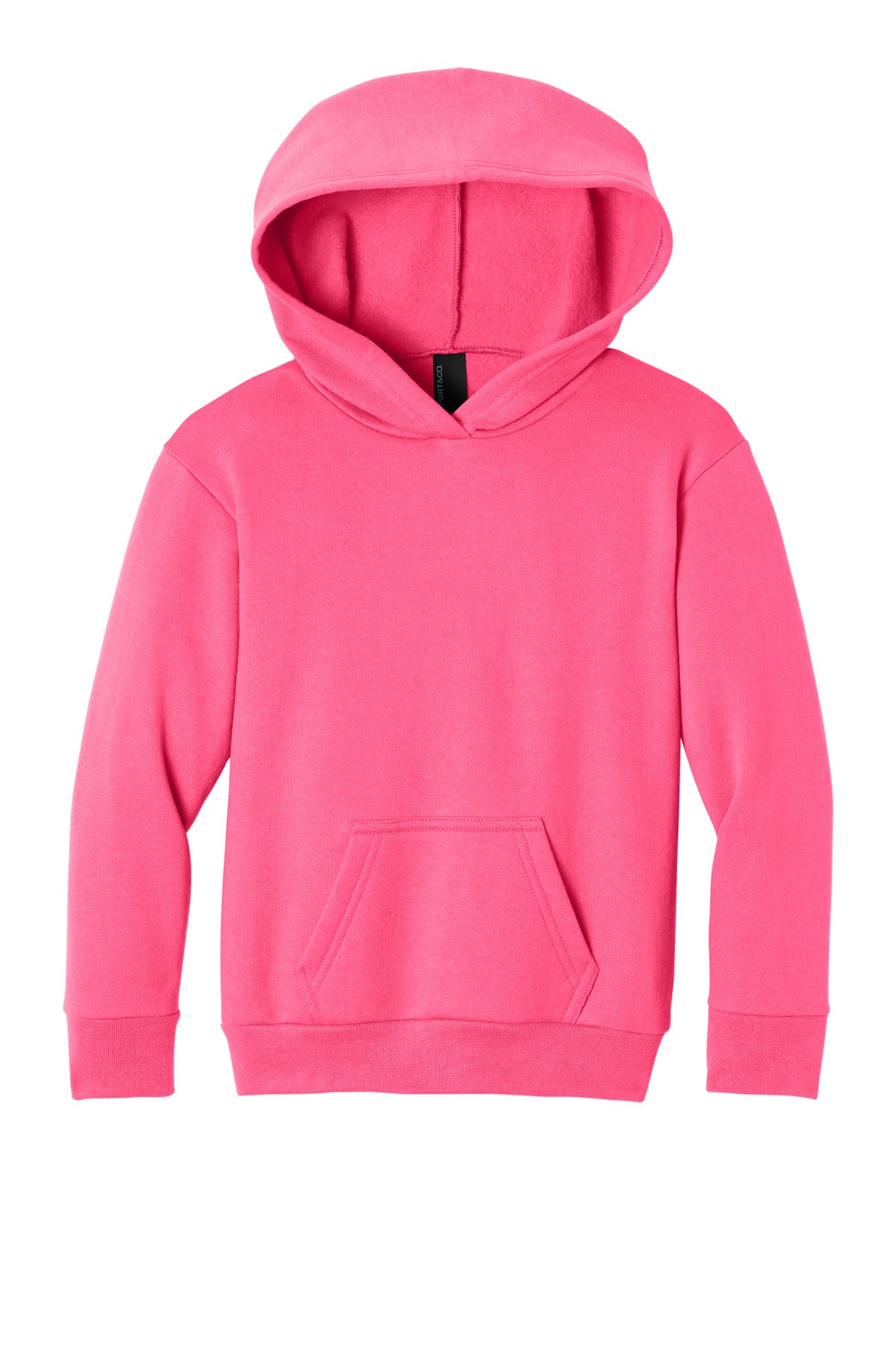 Custom Embroidery or DTF Print - Port & Co ™  Youth Easy Fleece Pullover Hooded Sweatshirt PC68YH