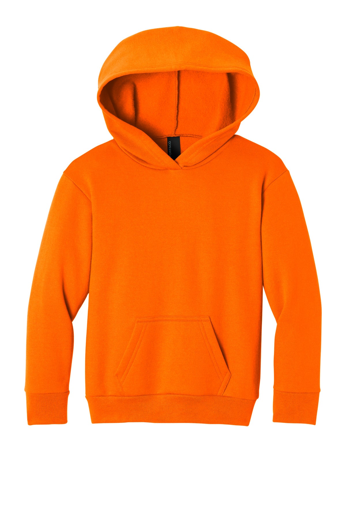 Custom Embroidery or DTF Print - Port & Co ™  Youth Easy Fleece Pullover Hooded Sweatshirt PC68YH